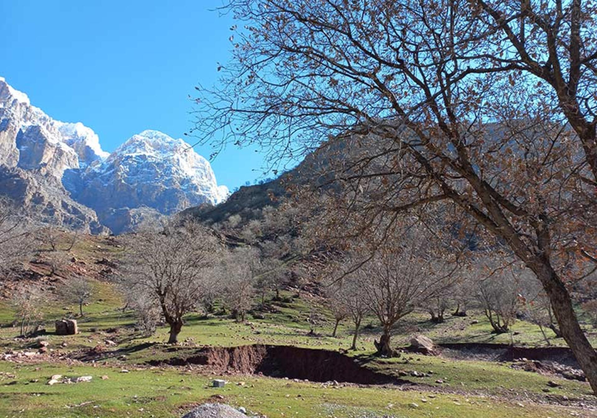 طبیعت زیبای دره عشق چهارمحال و بختیاری؛ منبع عکس: گوگل مپ؛ عکاس: حسن صفری
