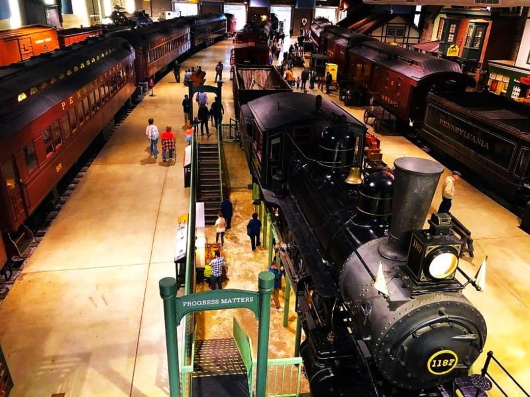 موزه راه آهن آمریکا، منبع: اینستاگرام rrmuseumpofpa