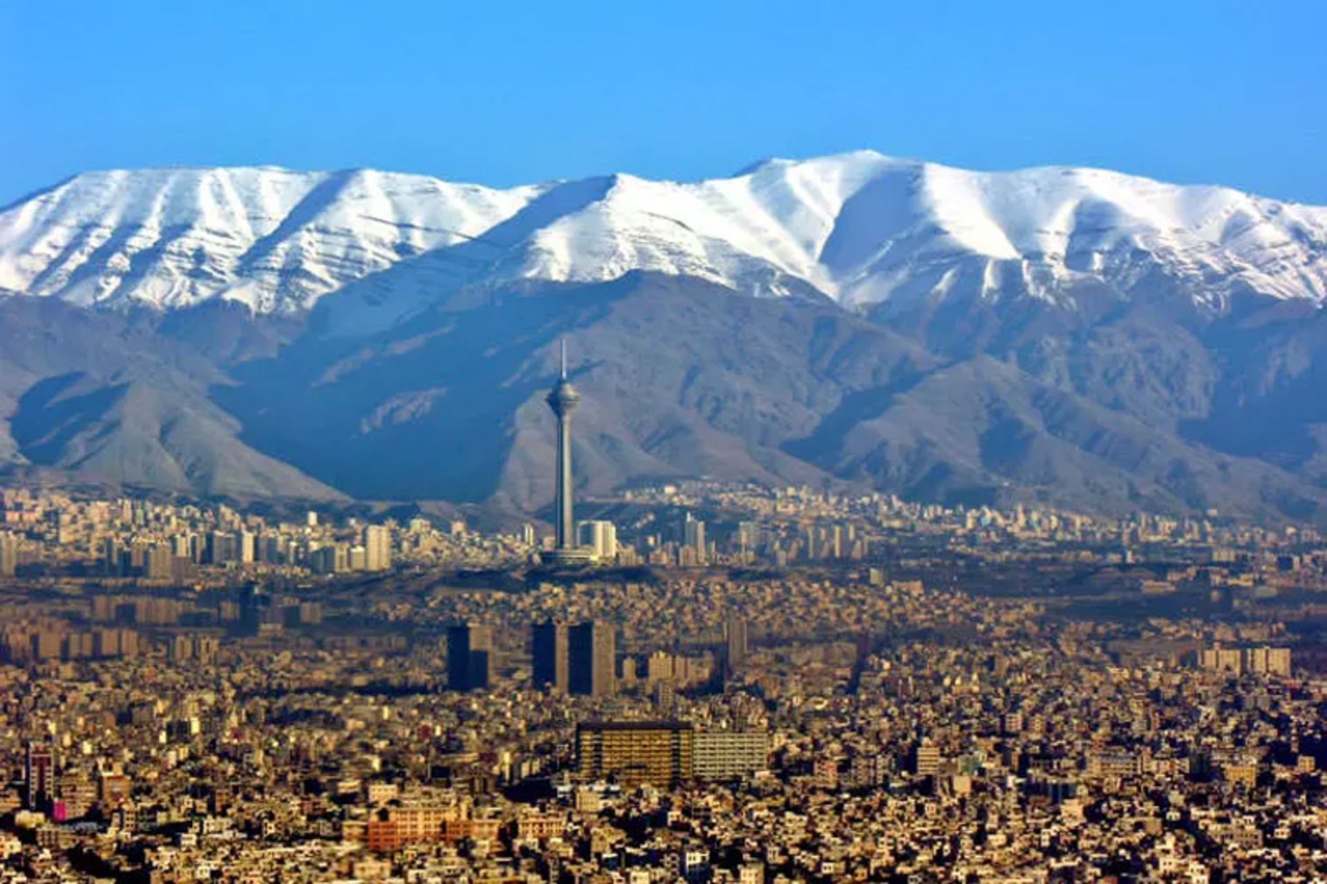 نمایی از پایتخت بدون آلودگی هوا