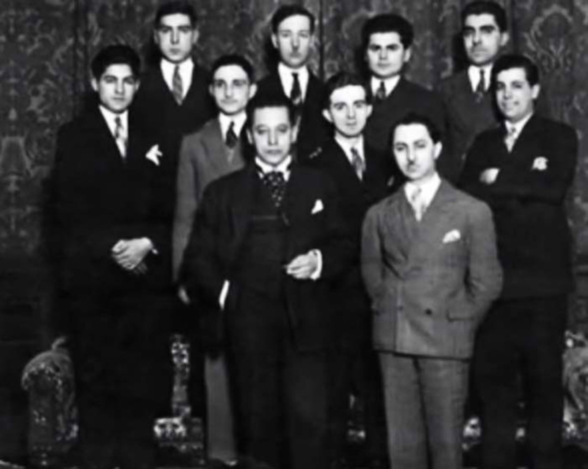 عکس محمدعلی جمالزاده در سفر خارجی