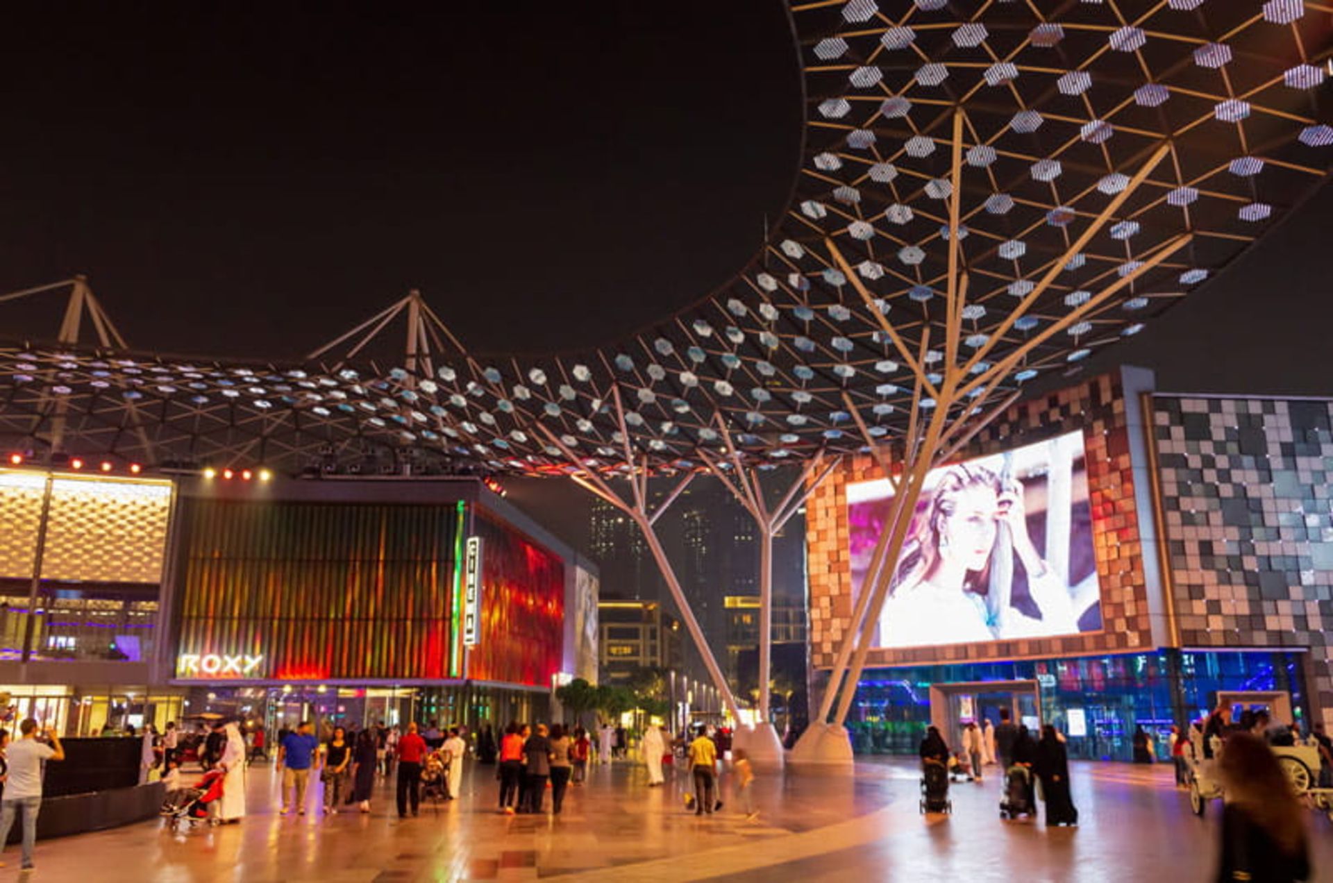 محوطه سیتی واک دبی؛ منبع عکس: Time Out Dubai، عکاس: نامشخص