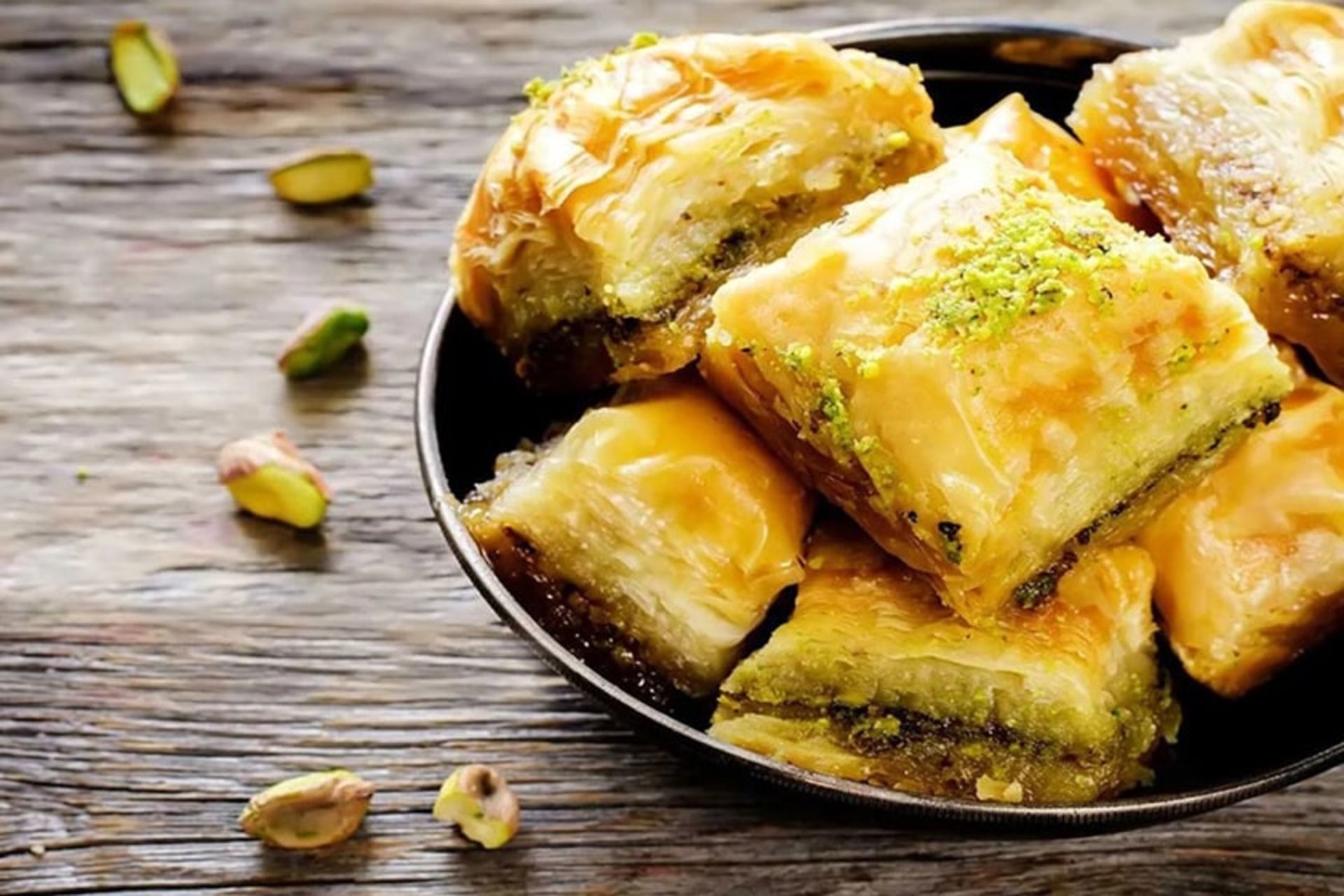 ظرف باقلوا در باکلاواچی