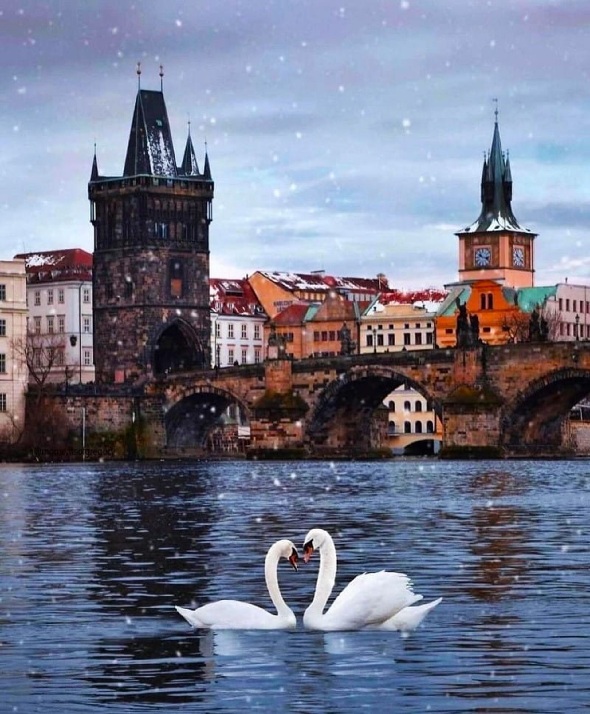 پل چارلز پراگ، منبع: صفحه اینستاگرام praguetravelers