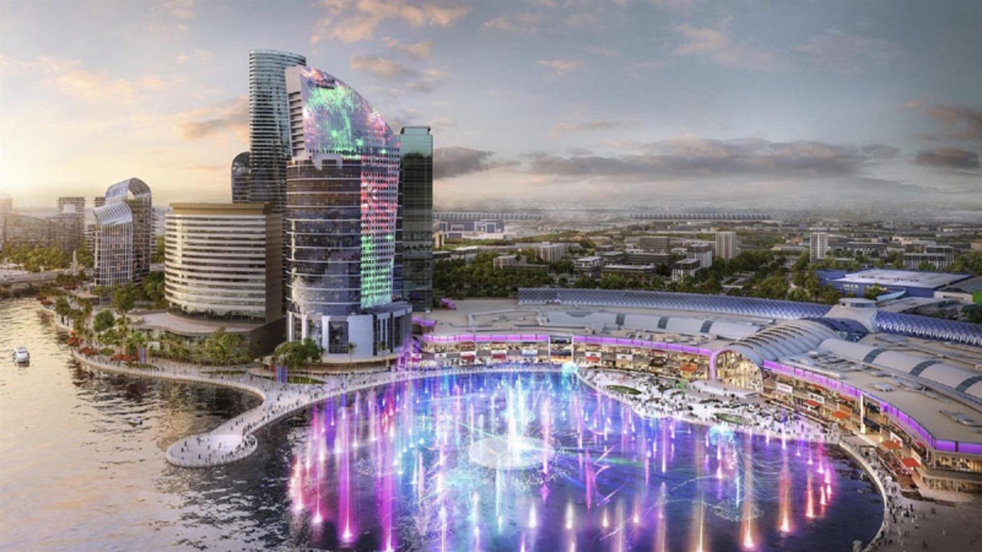 دبی فستیوال سیتی؛ منبع عکس: yourplace.ae، عکاس: نامشخص