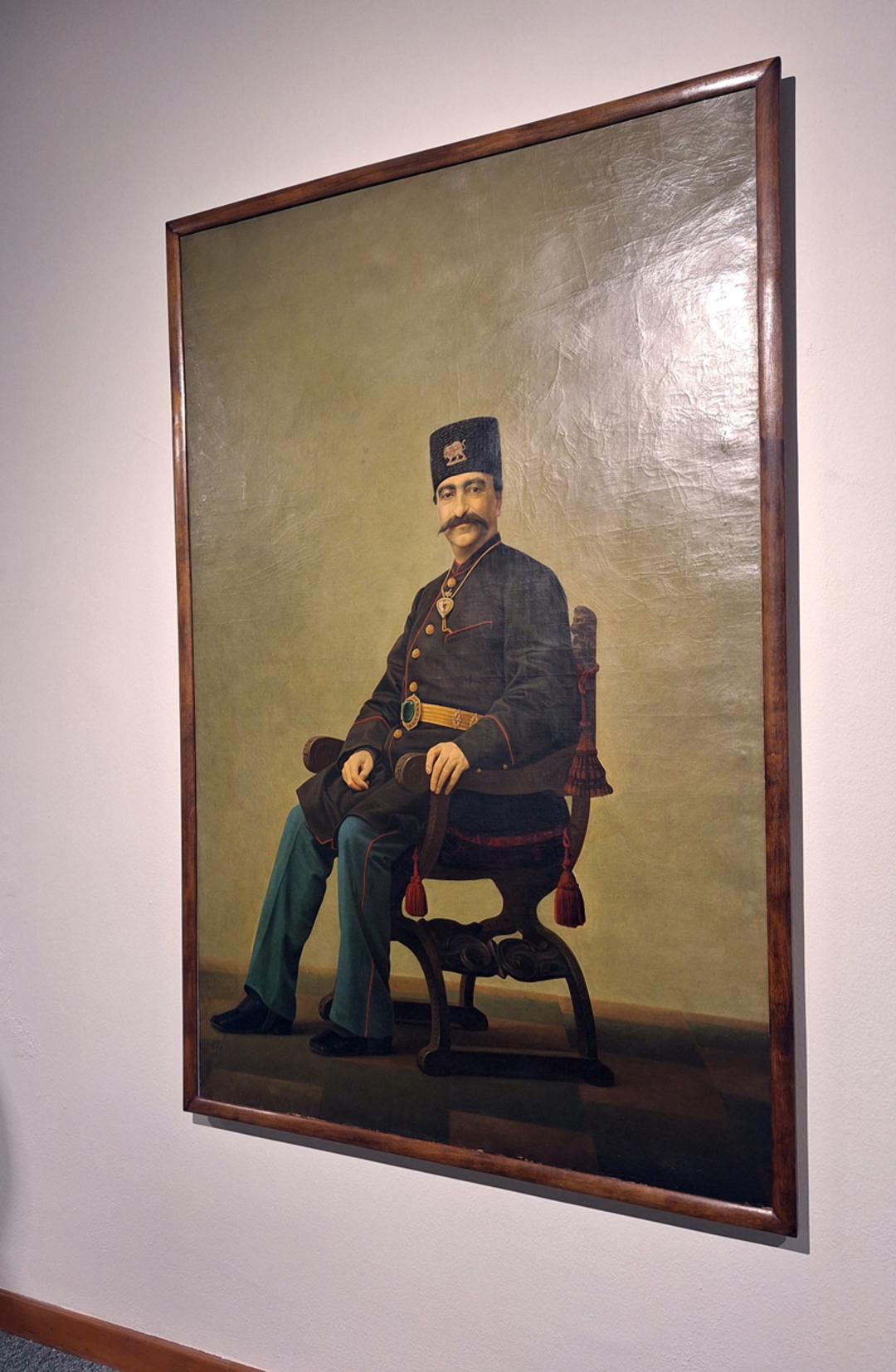 ناصرالدین شاه اثر کمال الملک