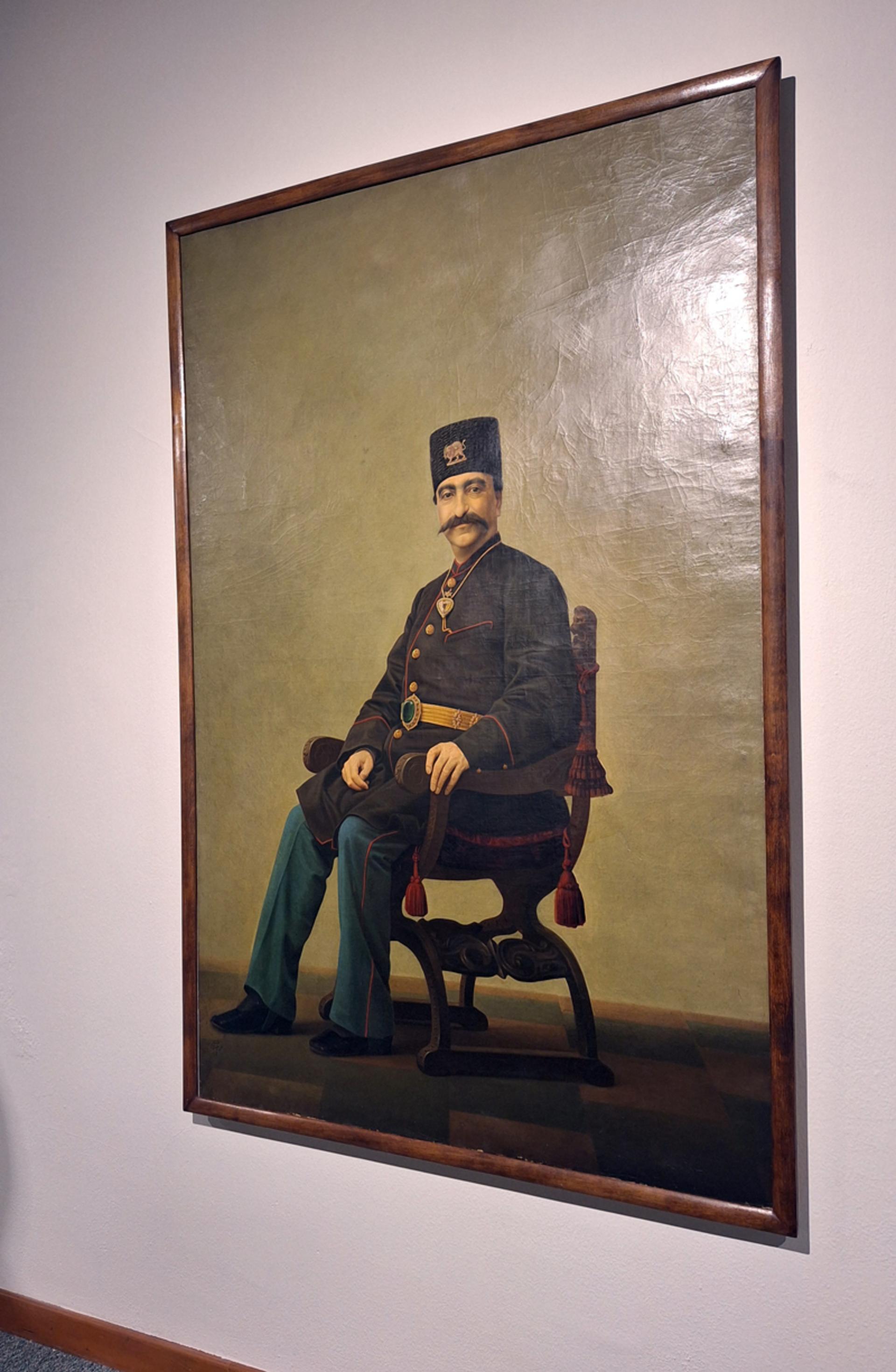ناصرالدین شاه اثر کمال الملک