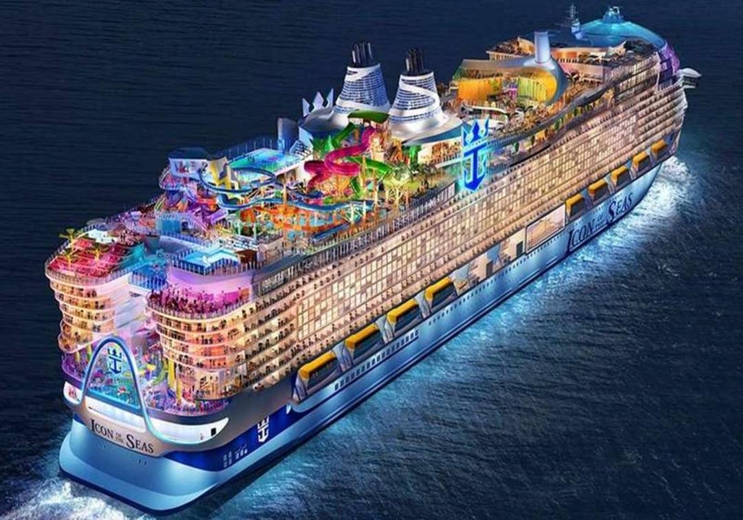 کشتی کروز Icon of the Seas، منبع عکس: skift، عکاس :نامشخص