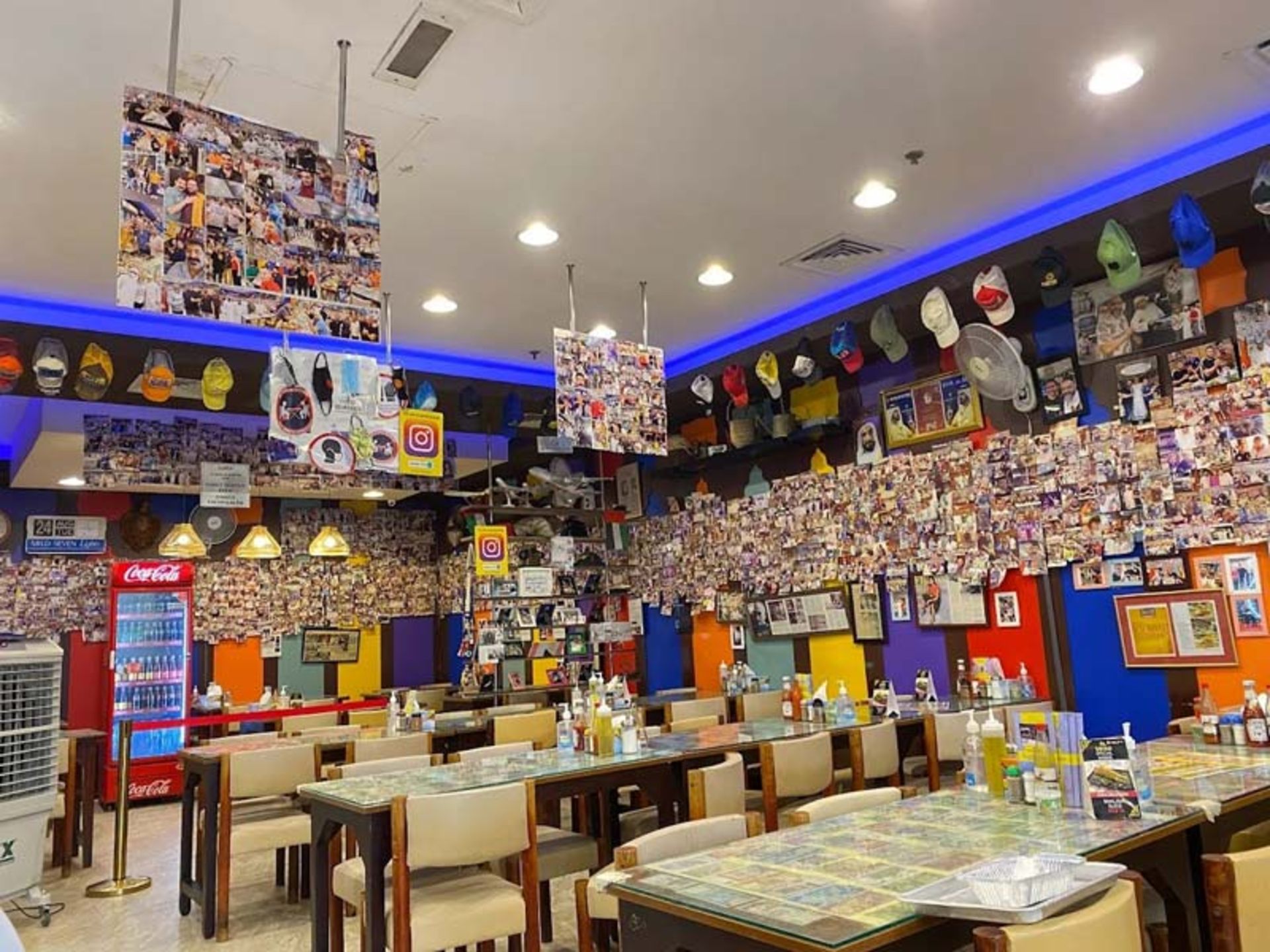 سالن رستوران کباب مخصوص الاستاد دبی؛ منبع عکس: Thatch Travel، عکاس: نامشخص