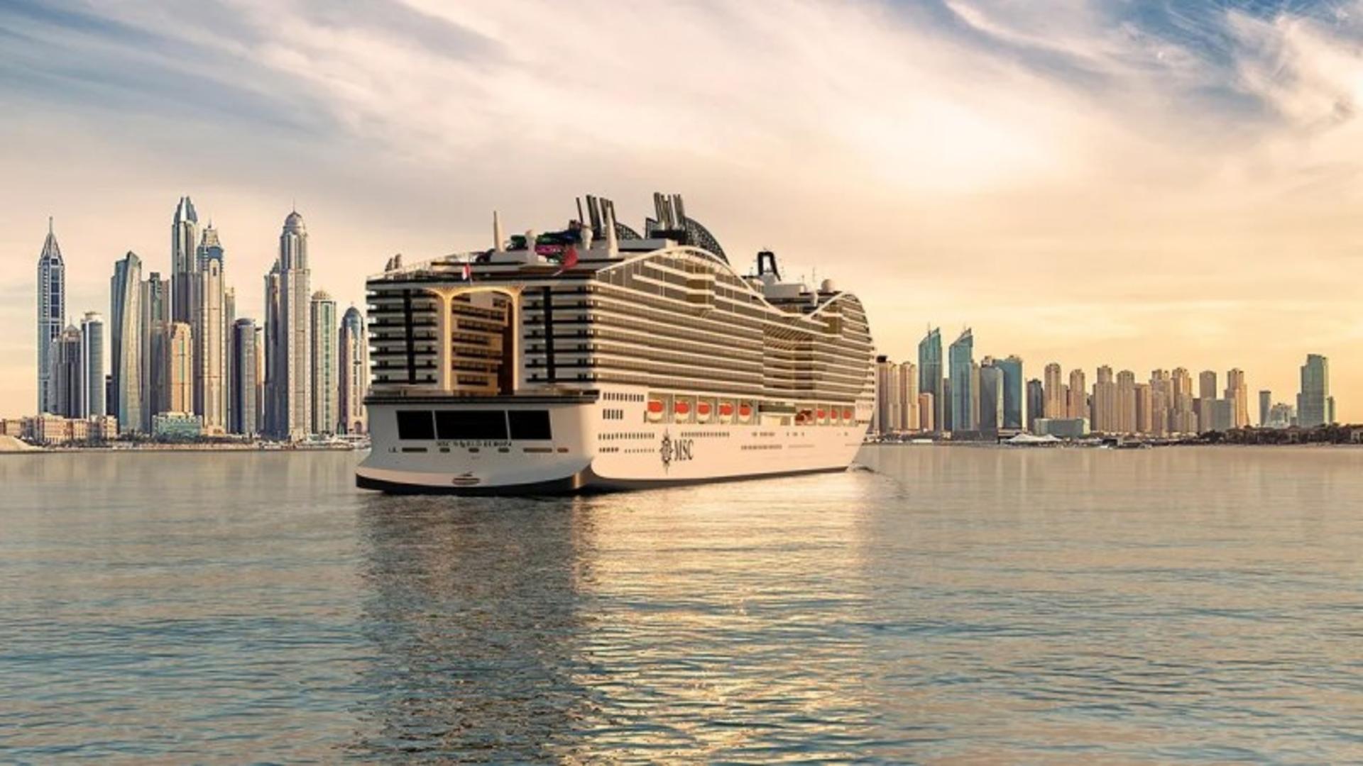 کشتی کروز MSCWorldEuropa، منبع عکس: travel age، عکاس: نامشخص
