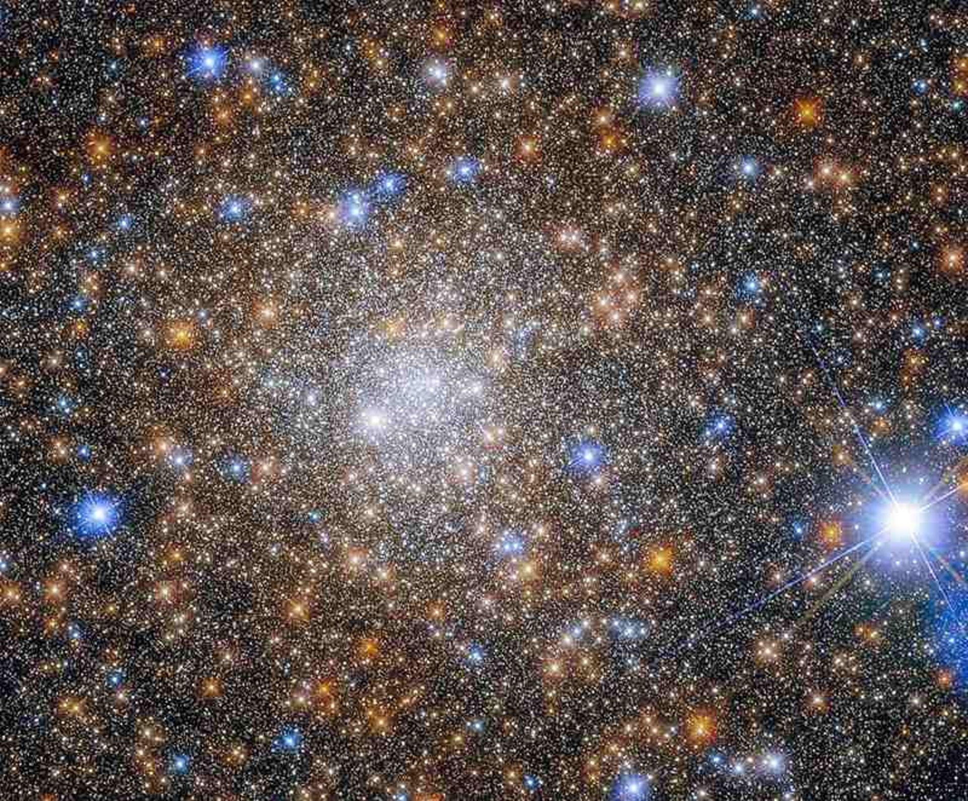 عکس واقعی کهکشان راه شیری و ستارگان آن، منبع:nasa، عکاس:تلسکوپ