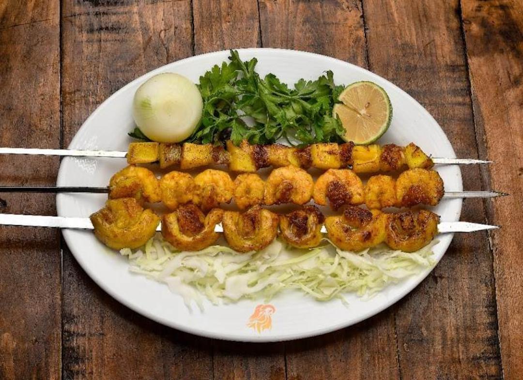 سینی کباب میگو رستوران جی جیان جزیره قشم؛ منبع عکس: گوگل مپ. عکاس: Fatah Sams