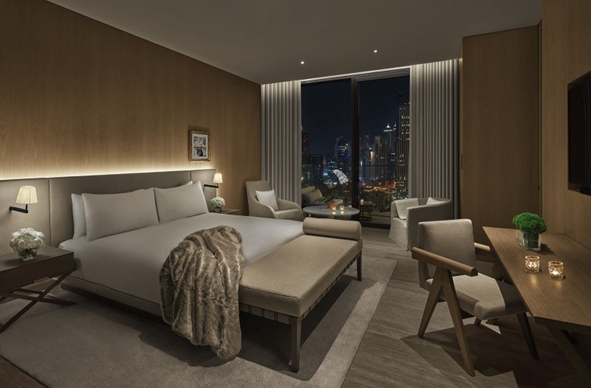 اتاق دبل هتل ادیشن دبی؛ منبع عکس: وب سایت Editionhotels.com. عکاس: نامشخص