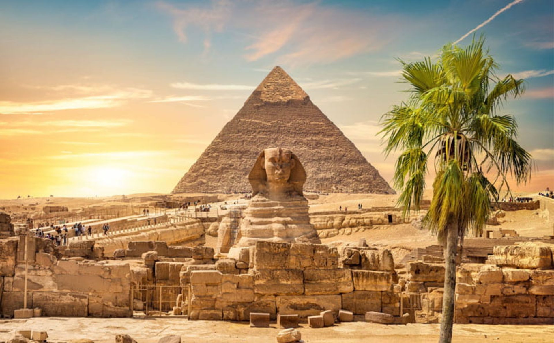 منظره هرم مصر؛ منبع عکس: Tourist Egypt؛ نام عکاس: نامشخص