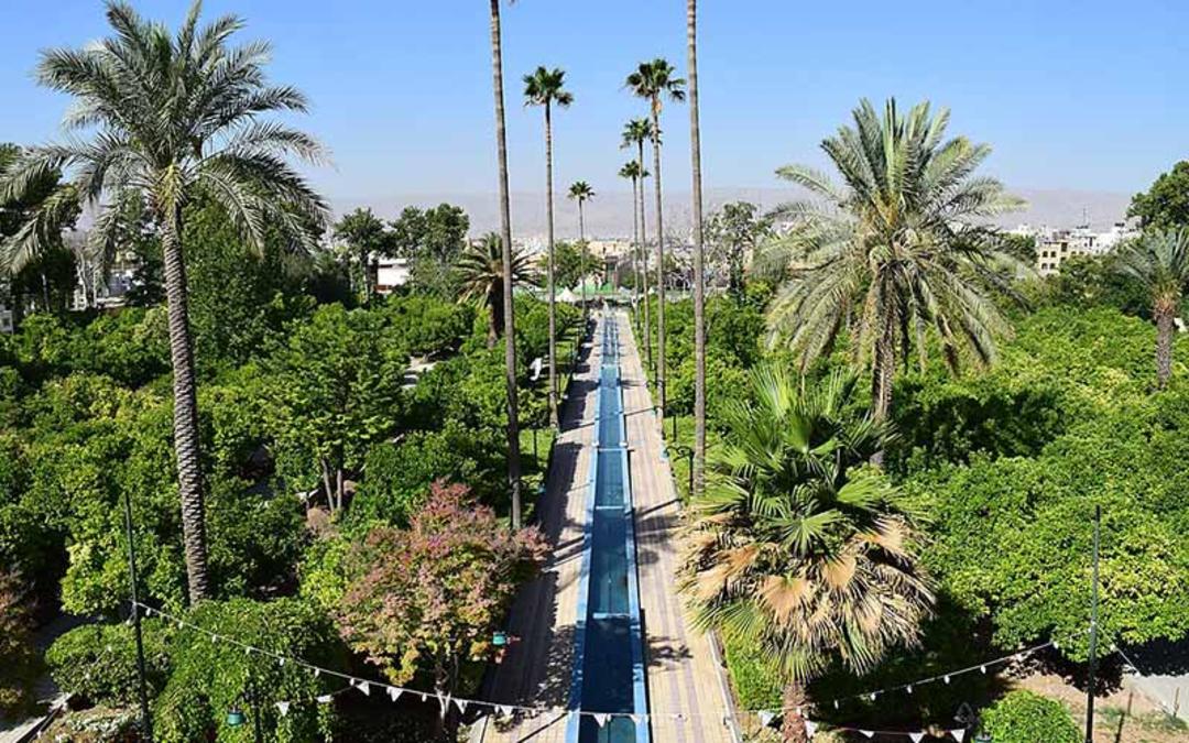 درختان باغ دلگشا، منبع عکس: ویکی مدیا، عکاس: 	SHH21602
