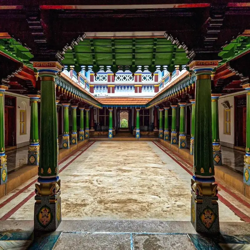 کاخ چتیناد (Chettinad) در ایالت تامیل نادو