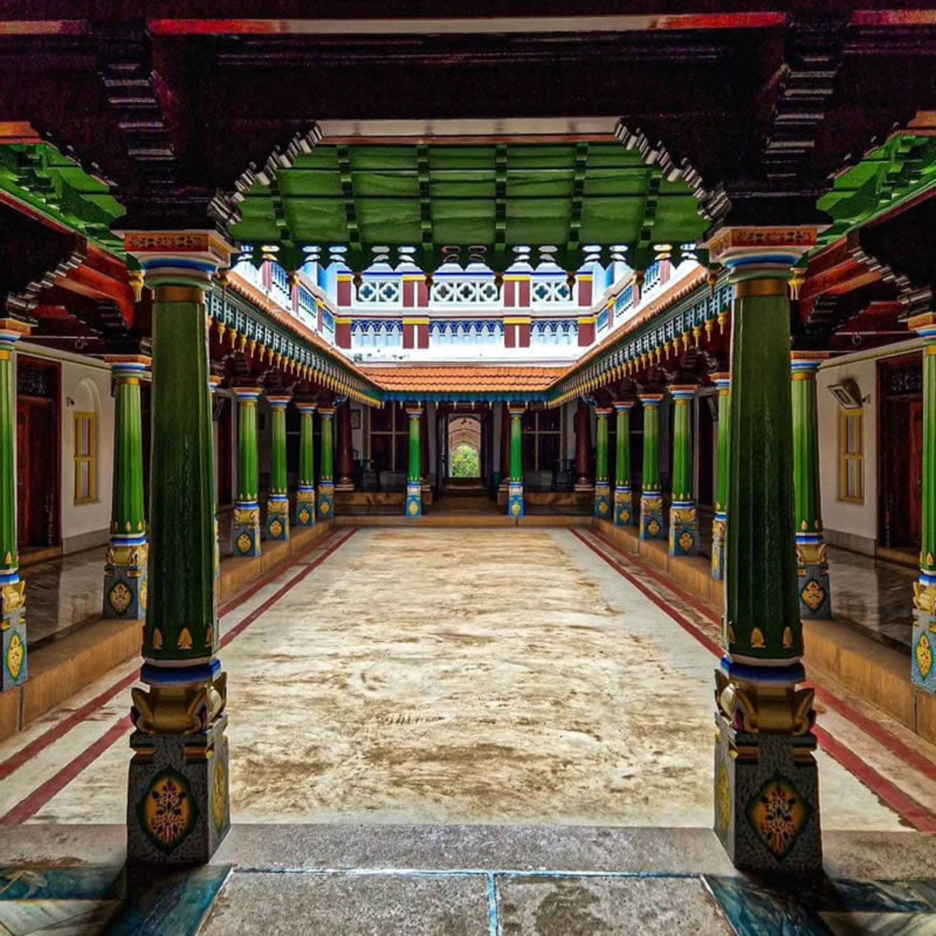 کاخ چتیناد (Chettinad) در ایالت تامیل نادو