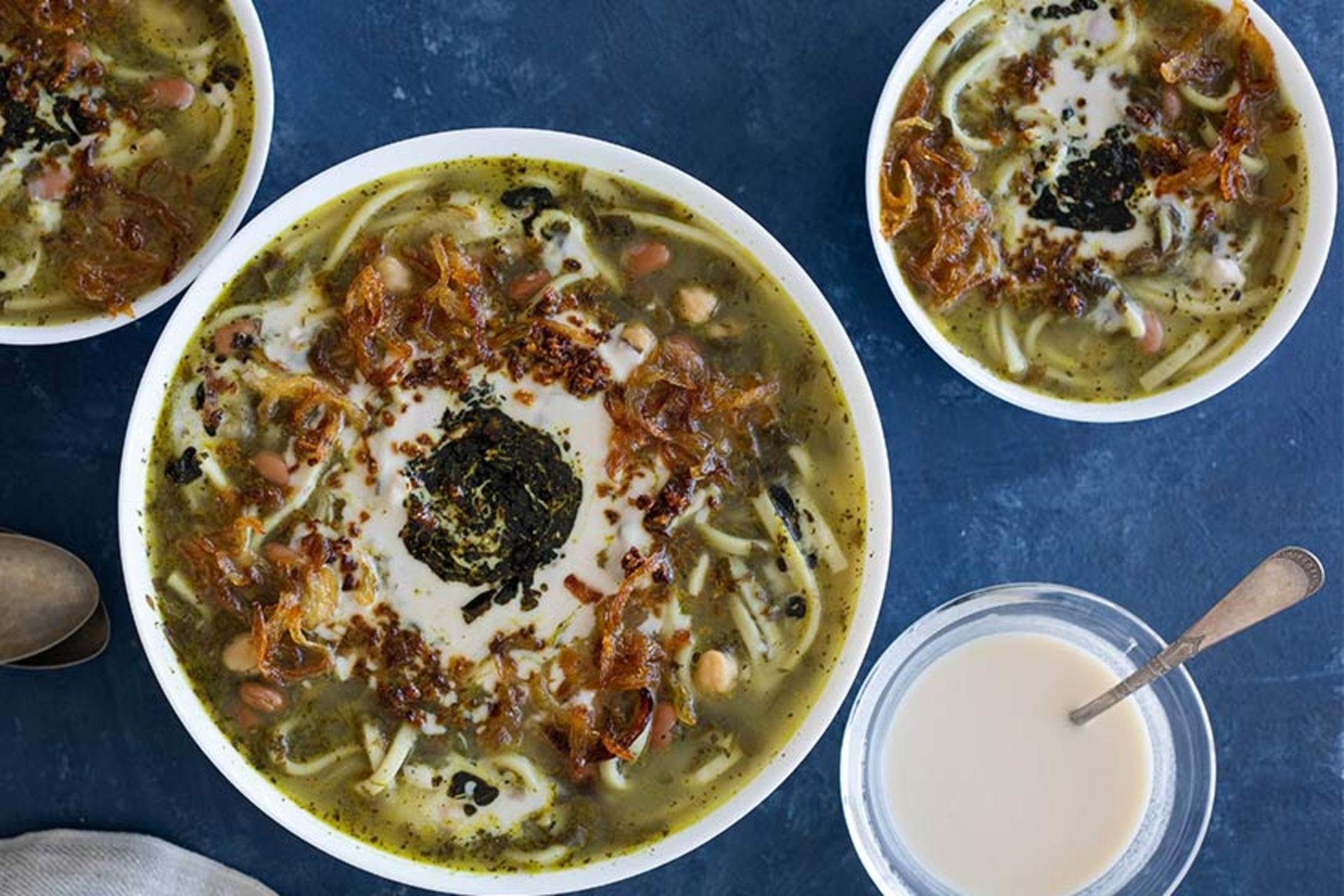 آش نذری بی بی سه شنبه اراک، منبع عکس: foodnetwork.com، عکاس: نامشخص