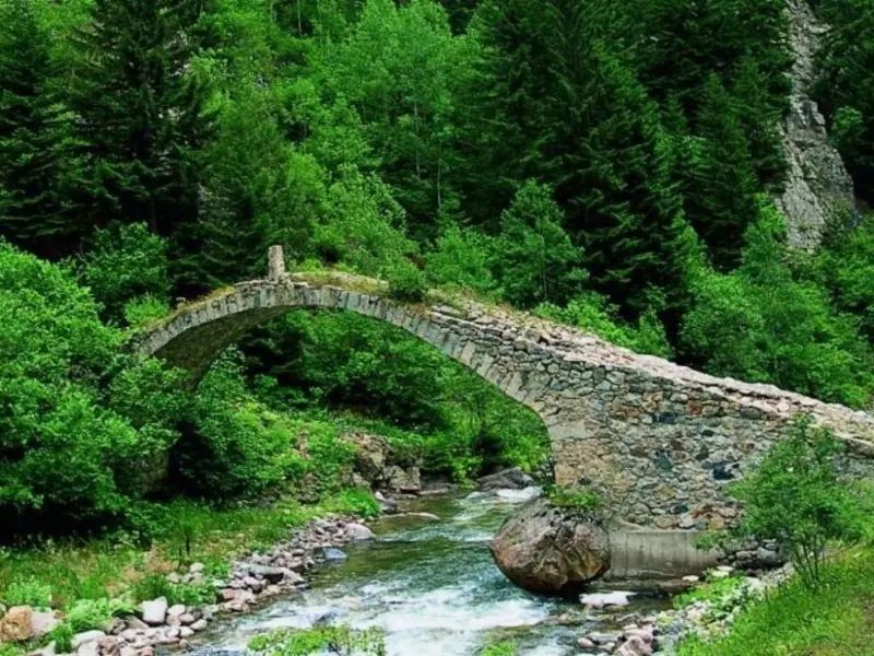 فضای سبز ترابزون؛ منبع عکس: سایت kariztour.com. عکاس: نامشخص