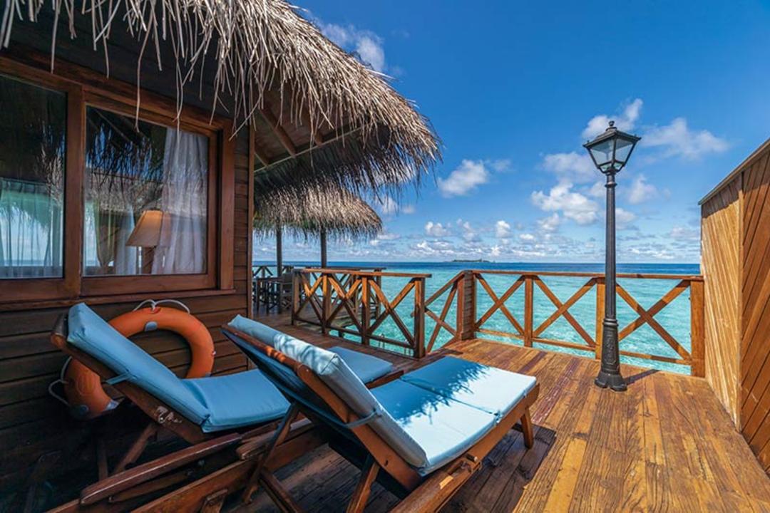 ساحل Fihalhohi Maldives؛ منبع عکس: گوگل مپ؛ عکاس: نامشخص
