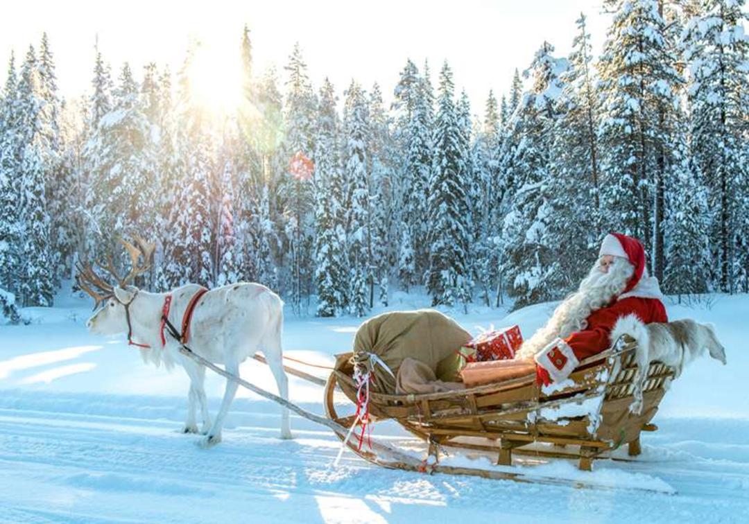 بابانوئل.سانتا کلاز، منبع عکس: santaclausvillage، عکاس: نامشخص