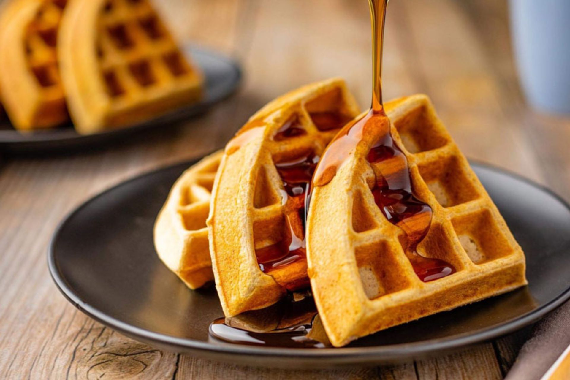 وافل های مثلثی؛ منبع عکس: splenda؛ نام عکاس: نامشخص