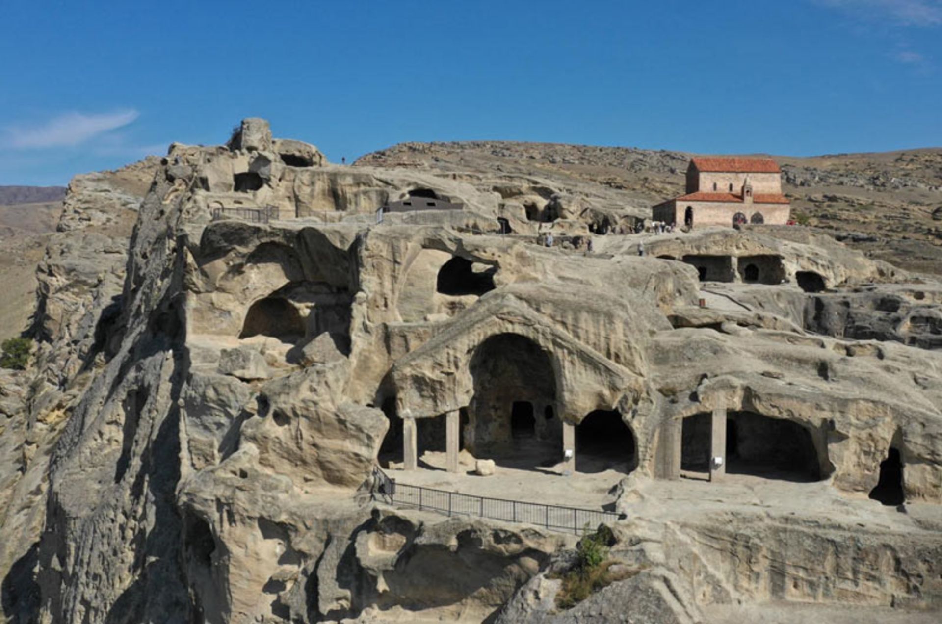 شهر سنگی اوپلیستسیخه گرجستان؛ منبع عکس: 