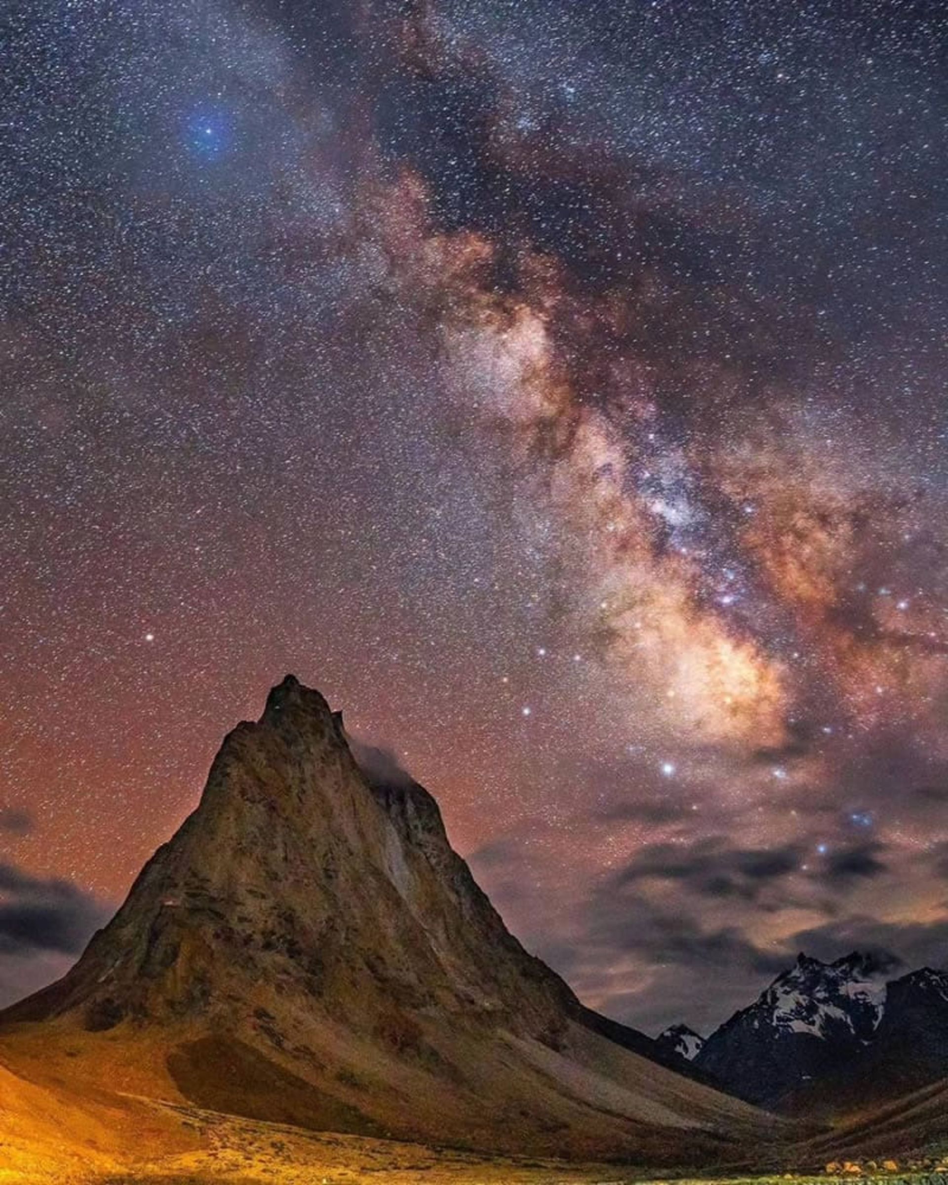 آسمان رویایی دره زانسکار در هند