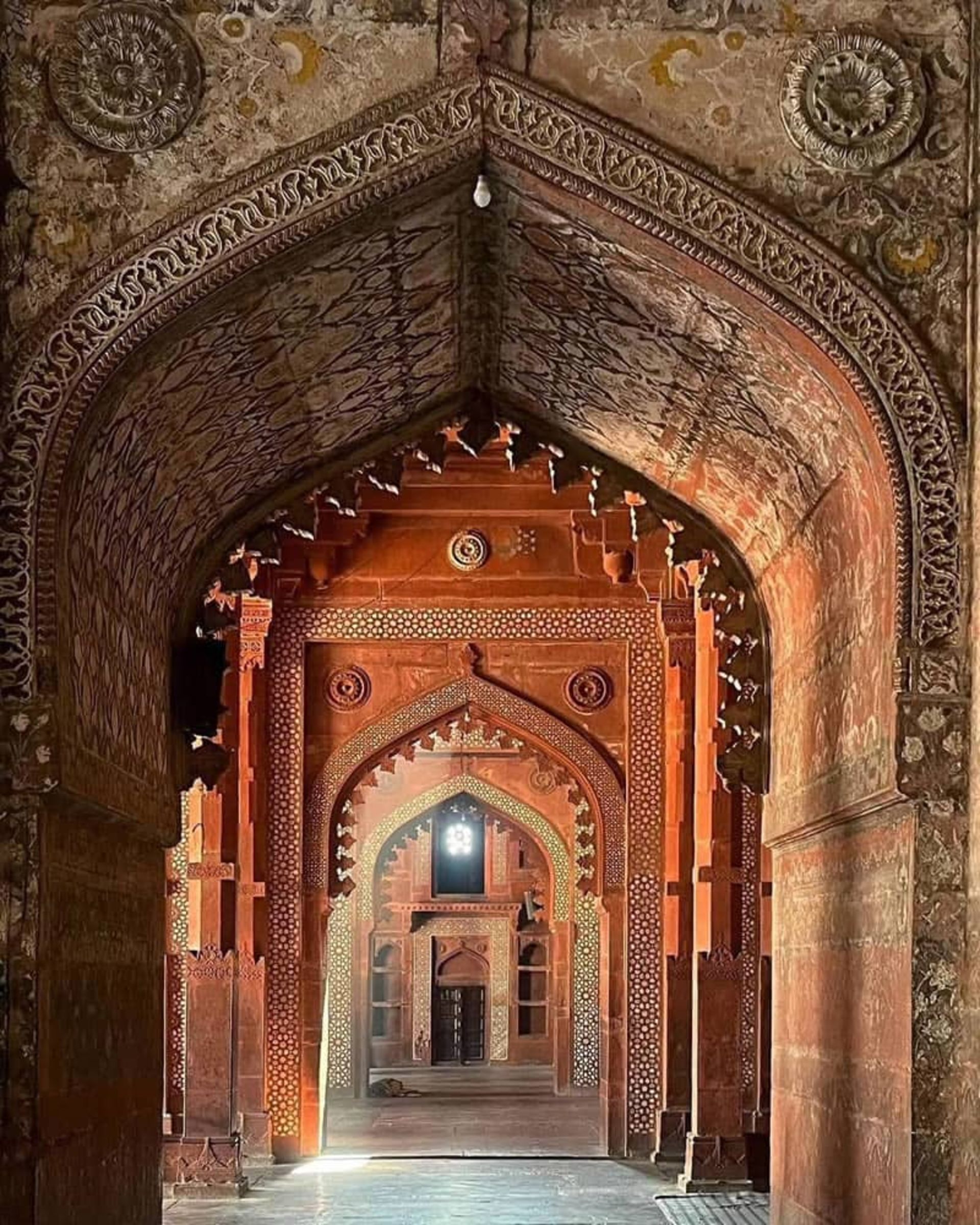 معماری مسجد فاتح پور سیکری (Fatehpur Sikri) 