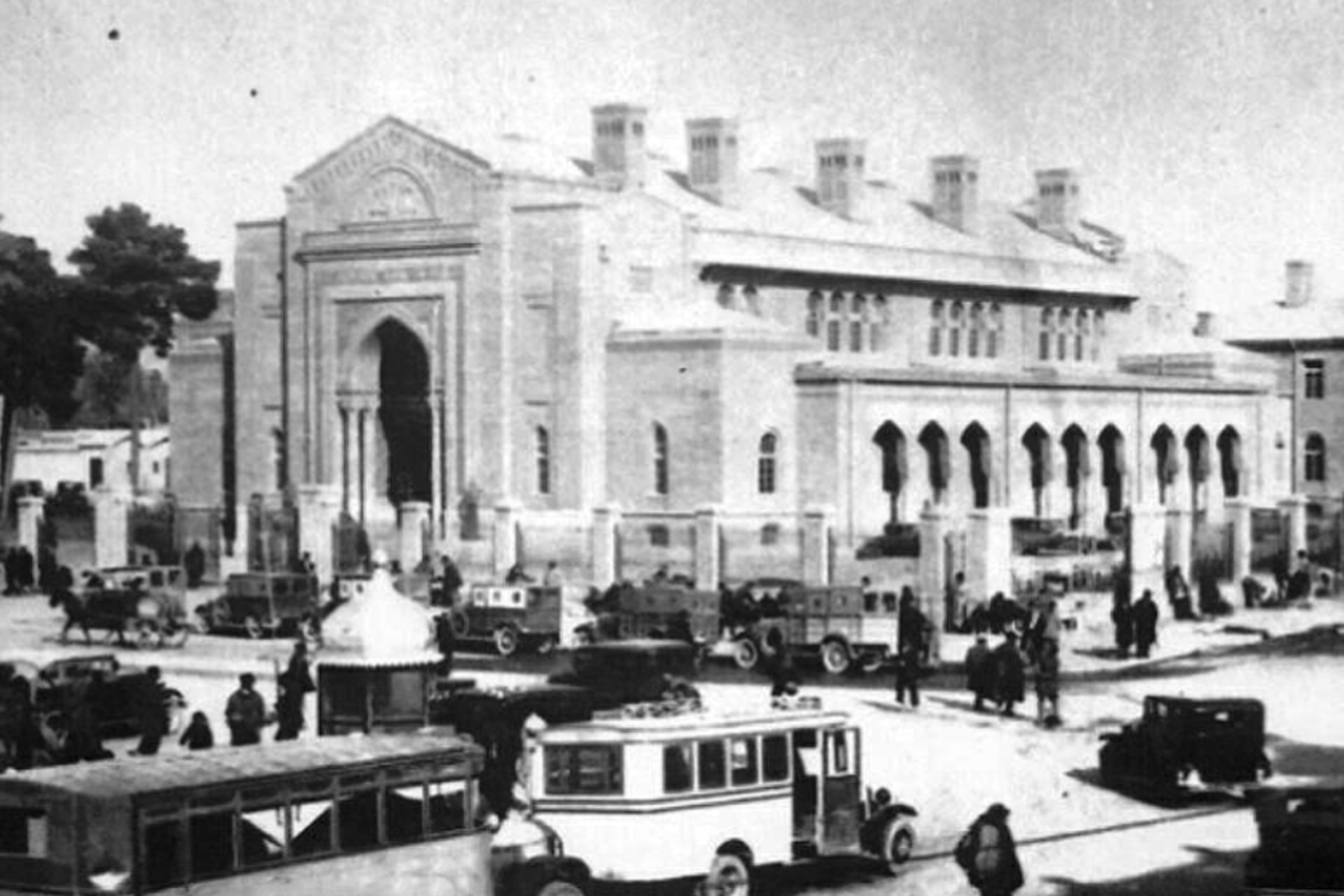 عکس تاریخی میدان توپخانه تهران