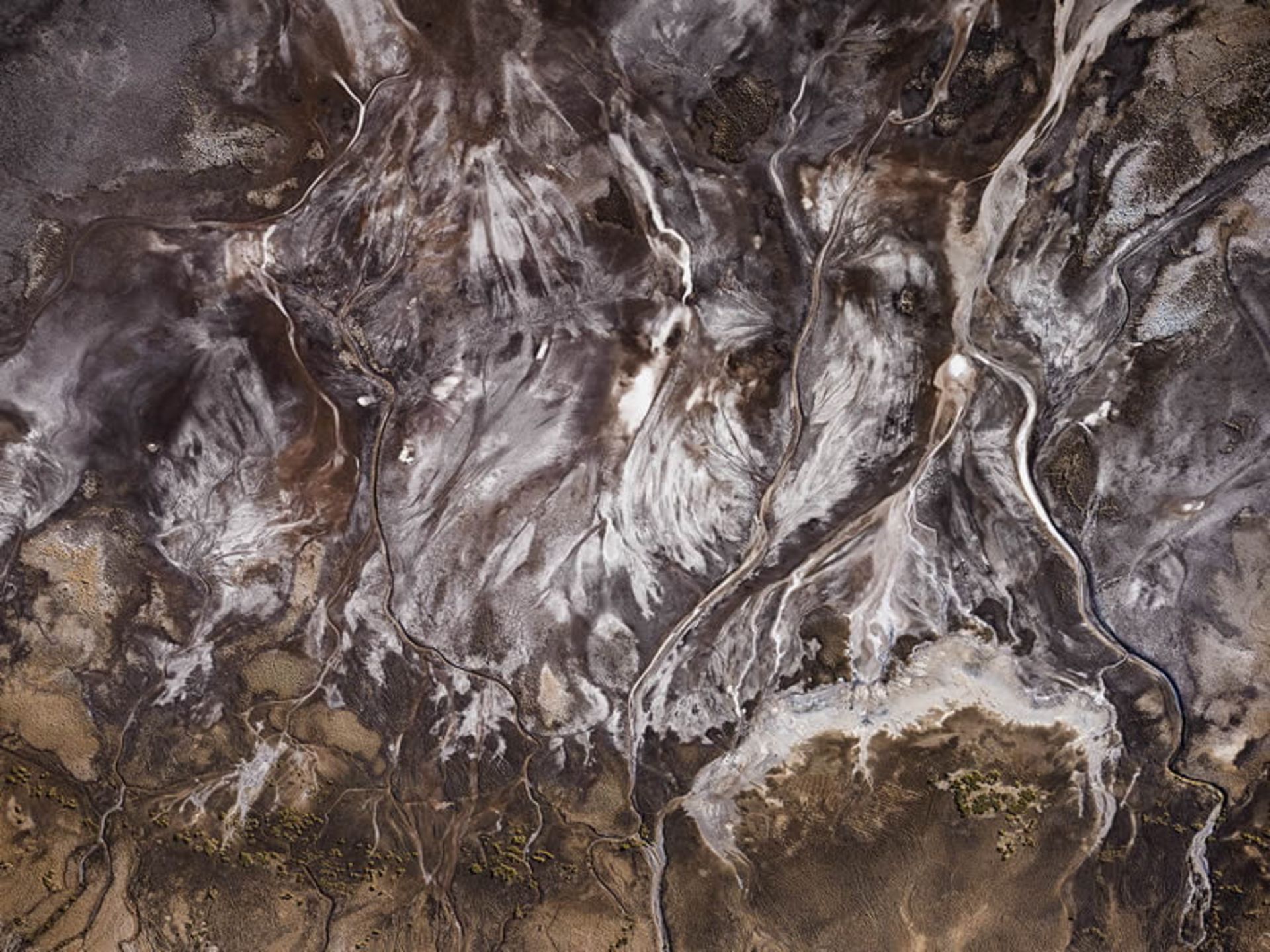 دشت‌ های نمکی در دره مرگ