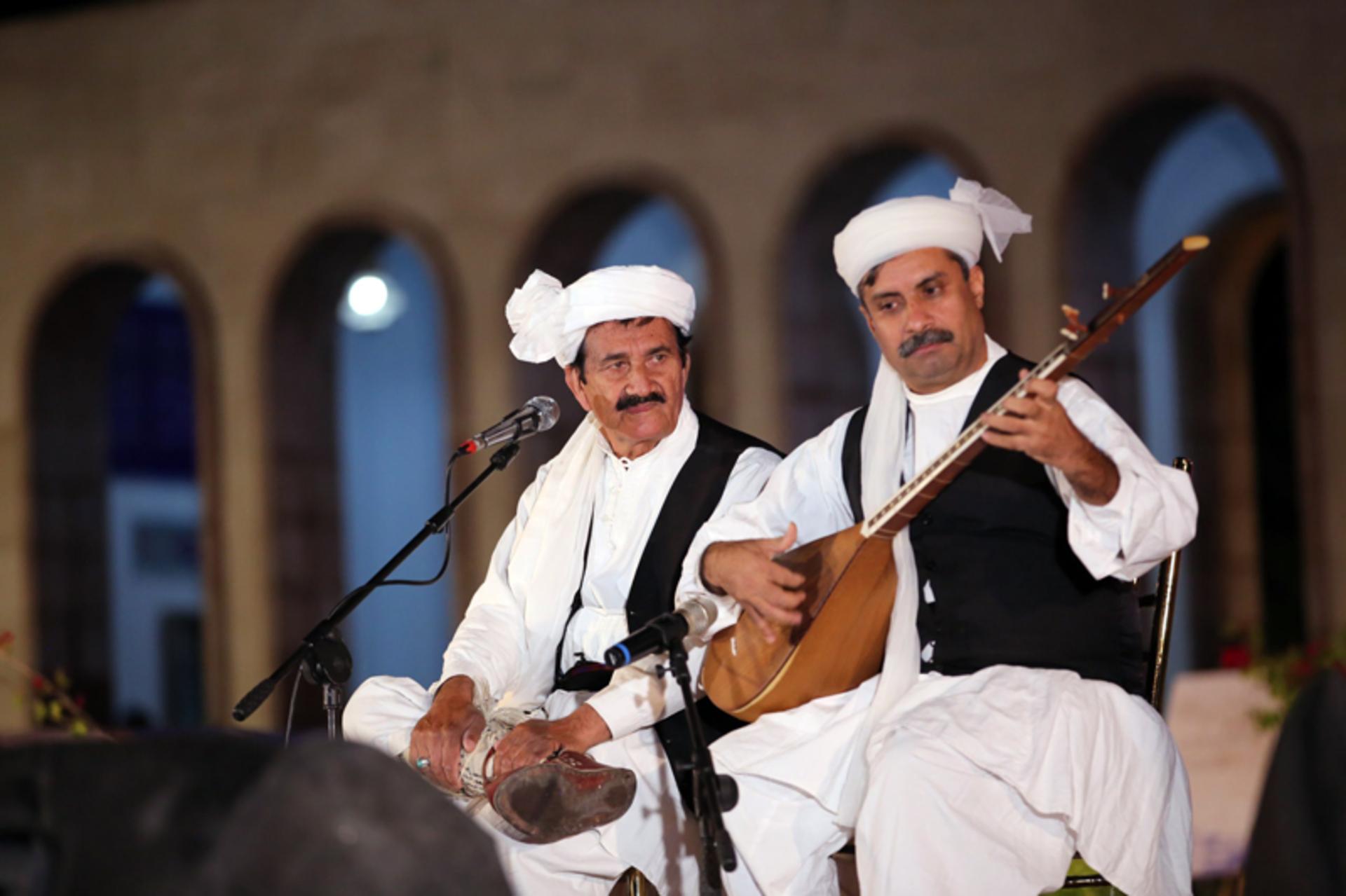 اجرای موسیقی خراسانی در سعدیه