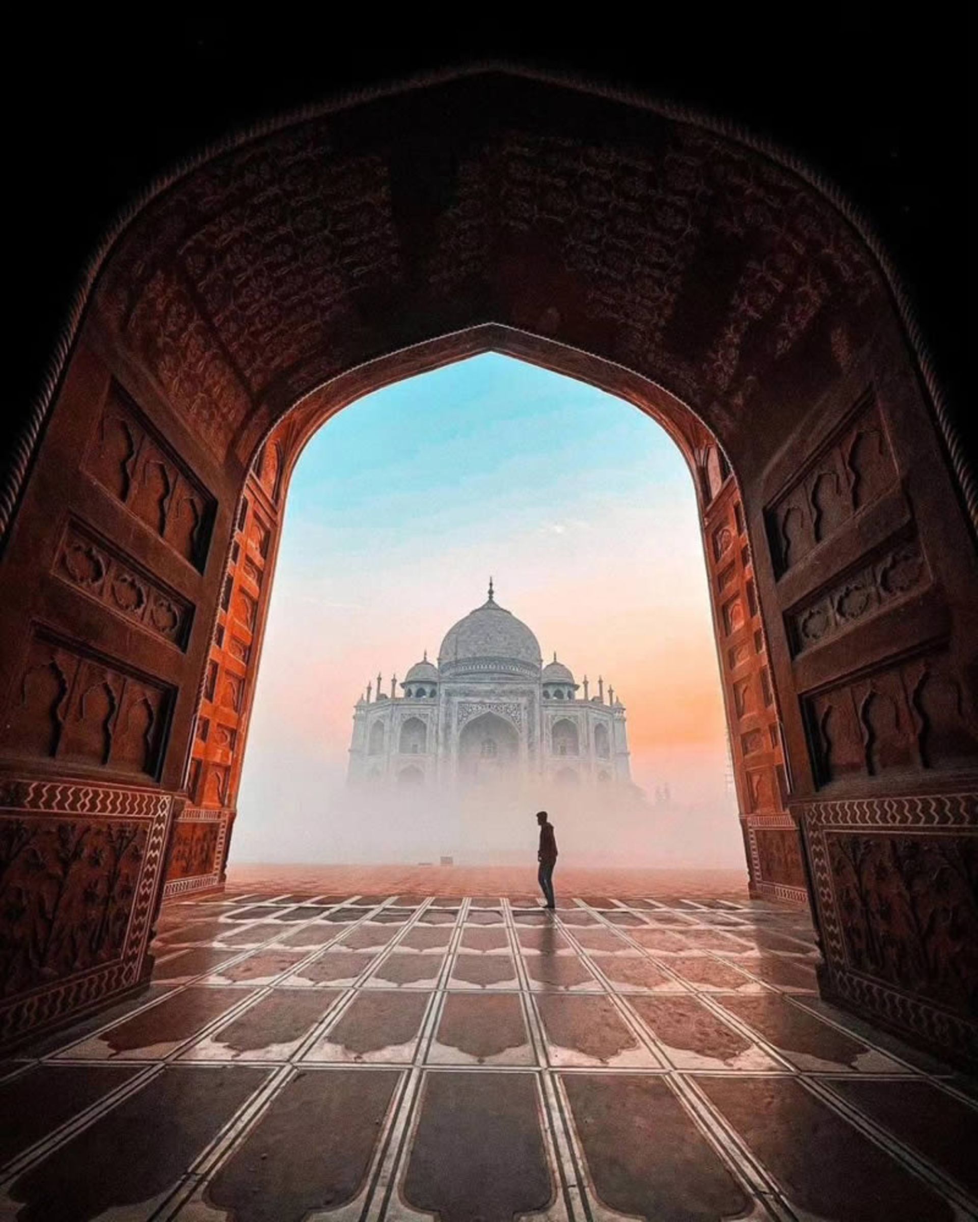 تاج محل در آگرا