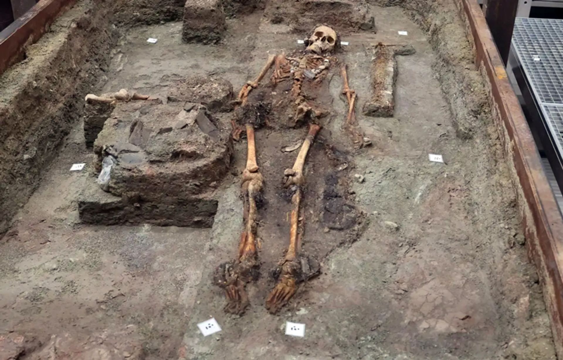 اسکلت بانو کولدا در آلمان