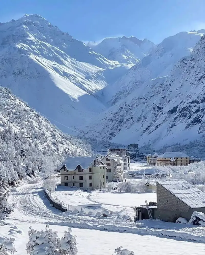 هیماچال پرادش در زمستان 
