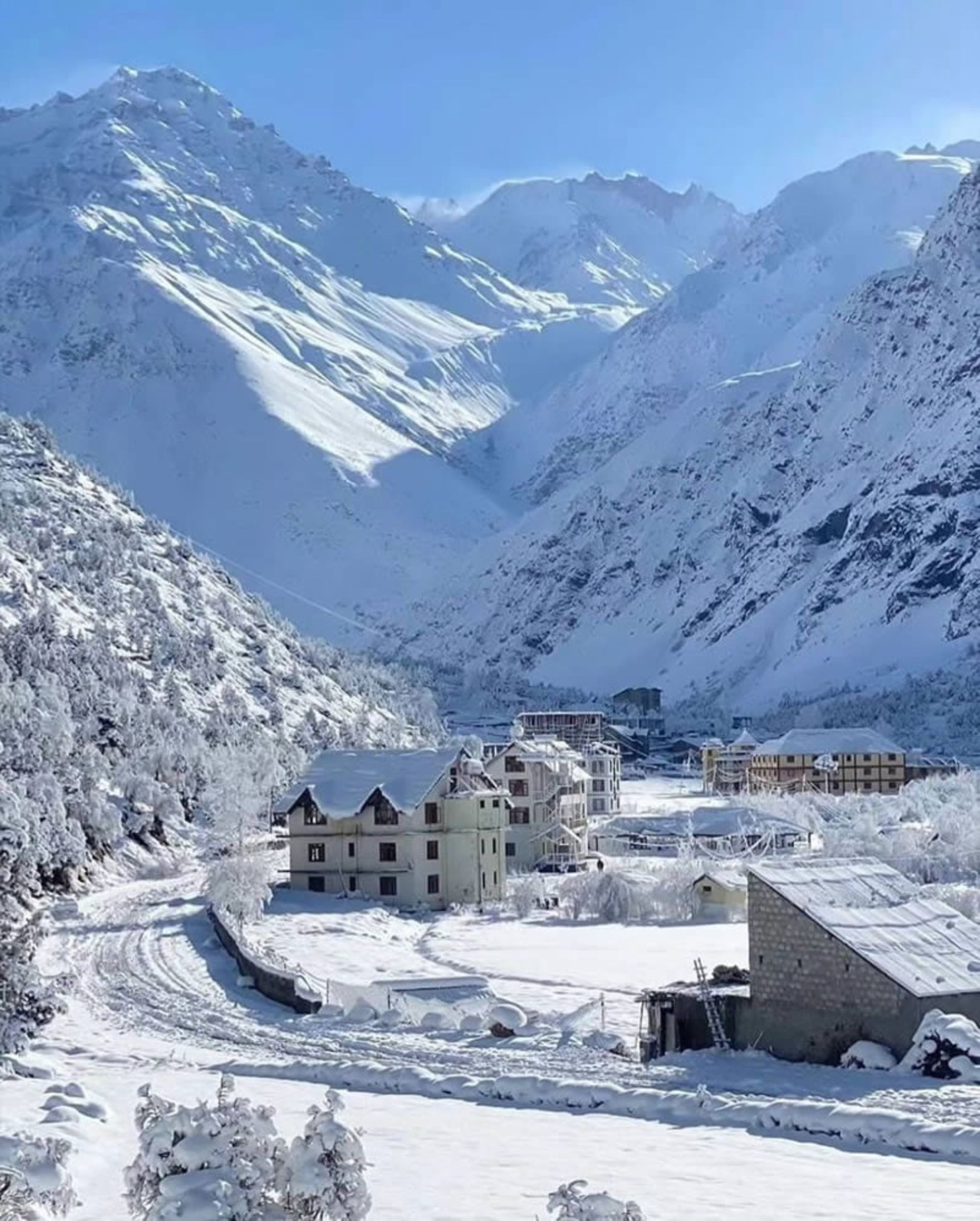 هیماچال پرادش در زمستان 
