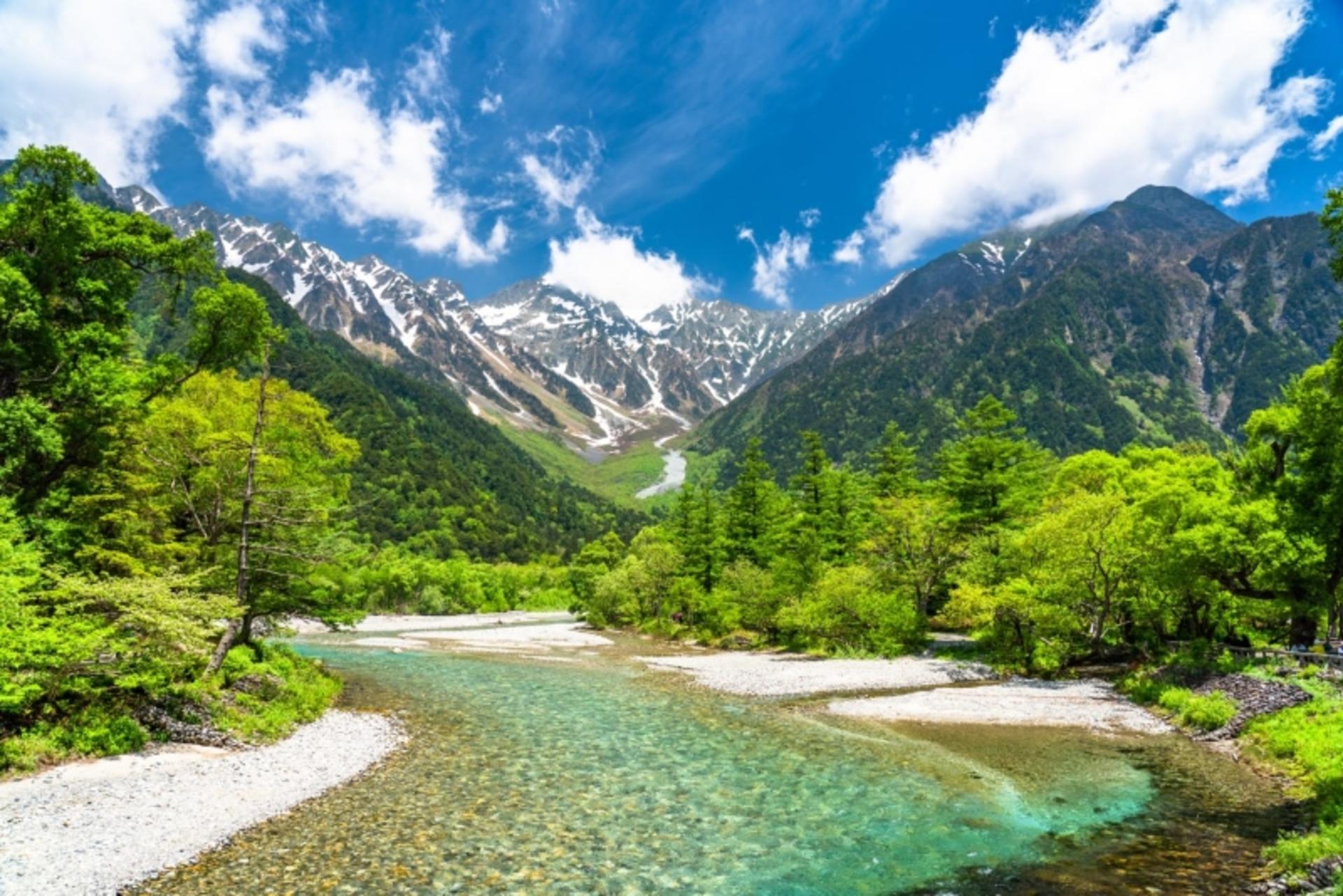 پارک ملی چوبو سانگاکو؛ منبع عکس: سایت japan.travel. عکاس: نامشخص