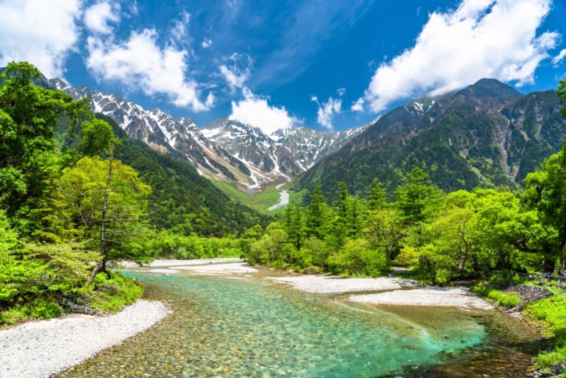 پارک ملی چوبو سانگاکو؛ منبع عکس: سایت japan.travel. عکاس: نامشخص