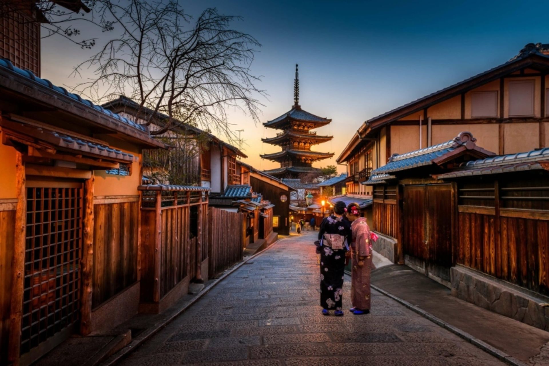شهر کیوتو؛ منبع عکس: سایت boutiquejapan.com. عکاس: نامشخص
