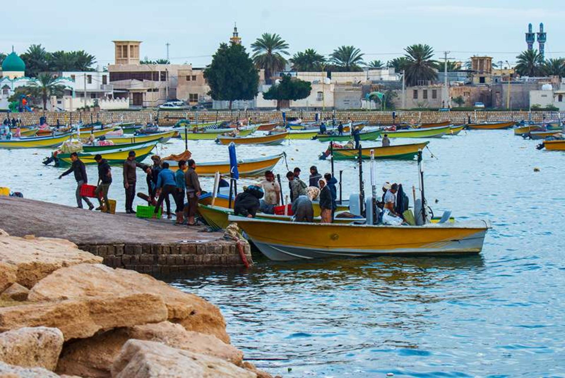 اسکله صیادی، منبع عکس: visitkong، عکاس: نامشخص