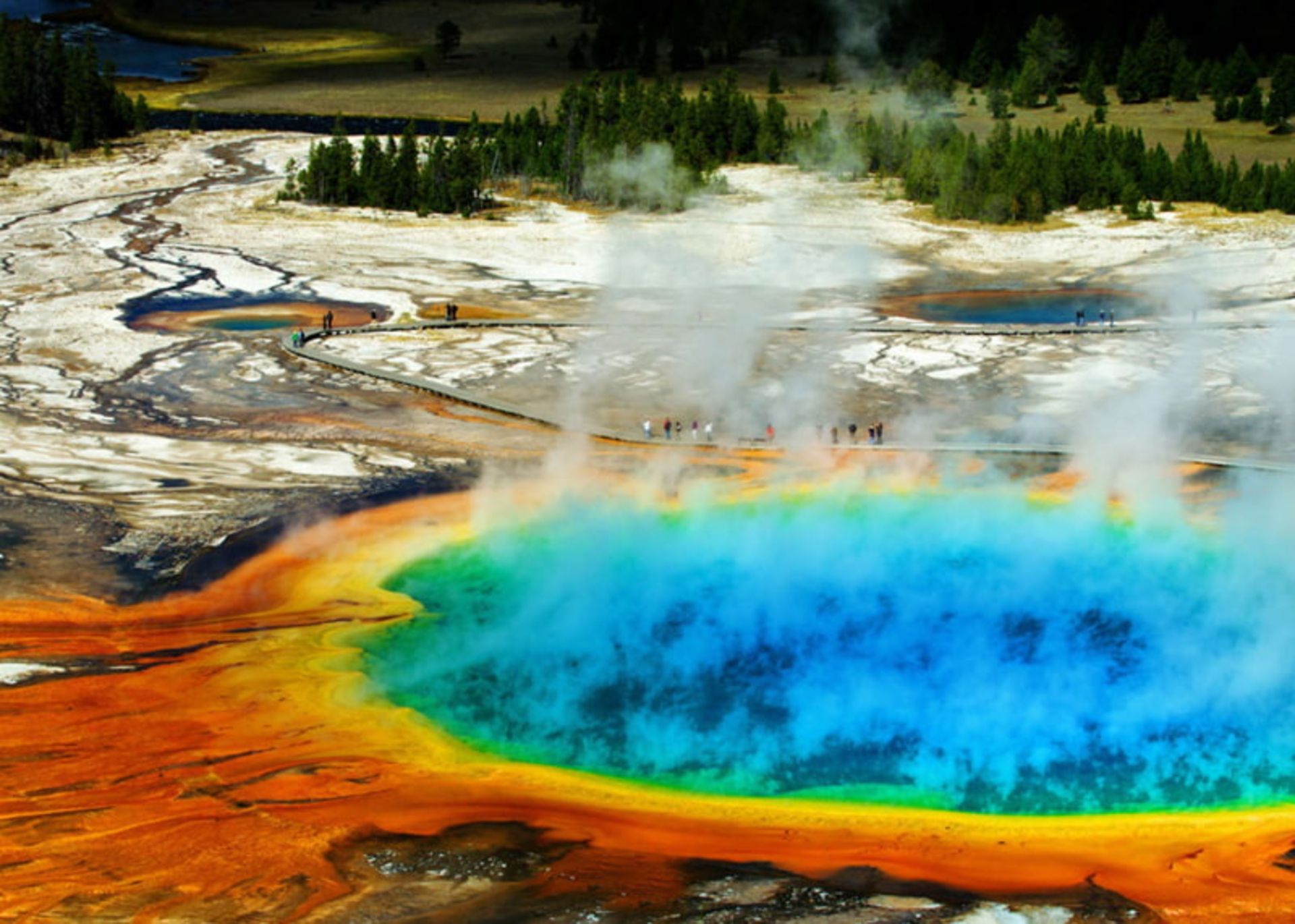 پارک ملی یلو استون (Yellowstone National Park)، ایالت وایومینگ، آمریکا