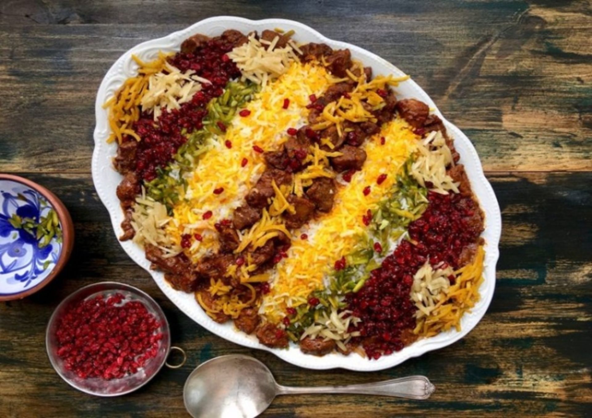 قیمه نثار؛ منبع عکس: سایت redmag.ir. عکاس: نامشخص