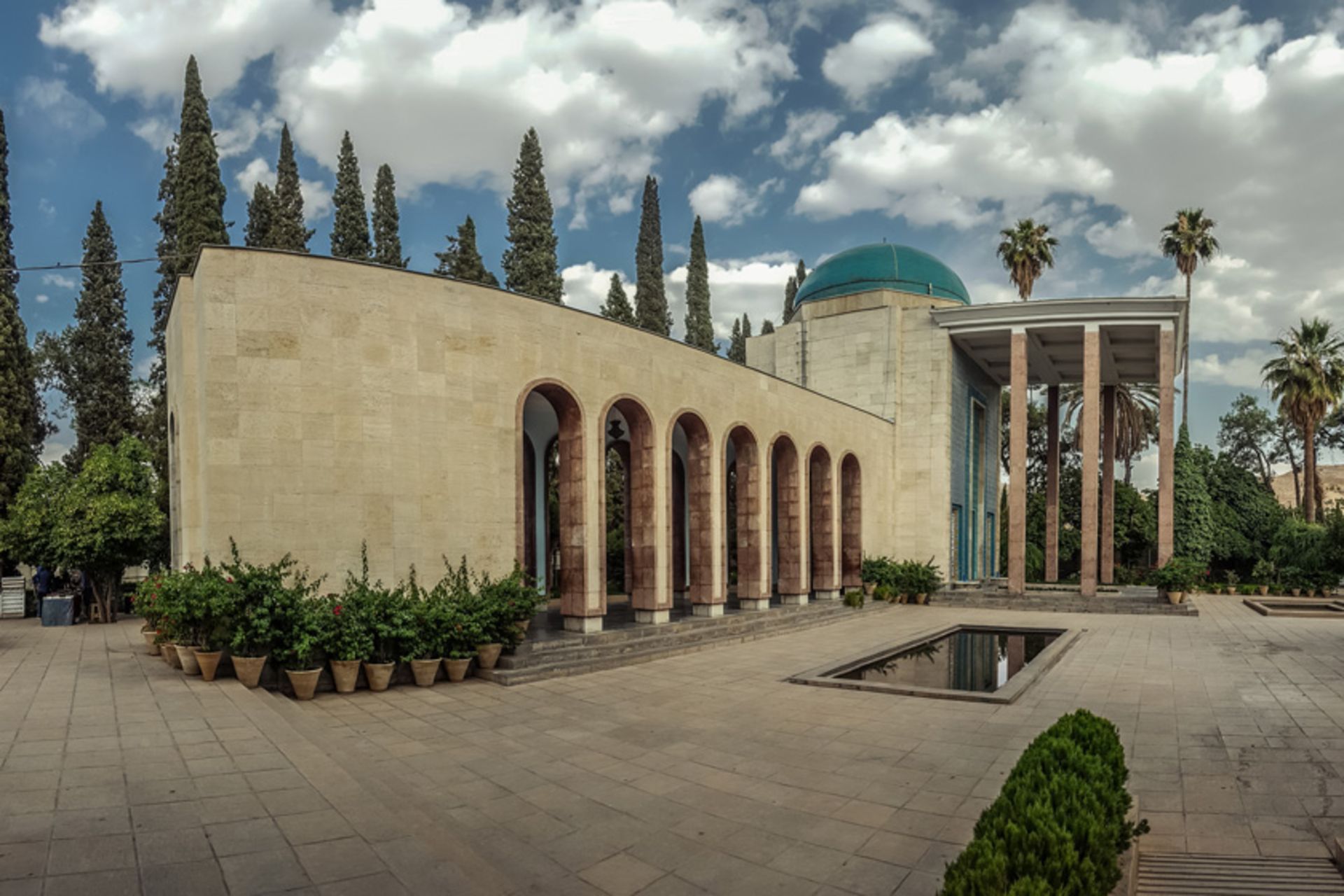 آرامگاه سعدی شیرازی. عکس از علیرضا دروگر