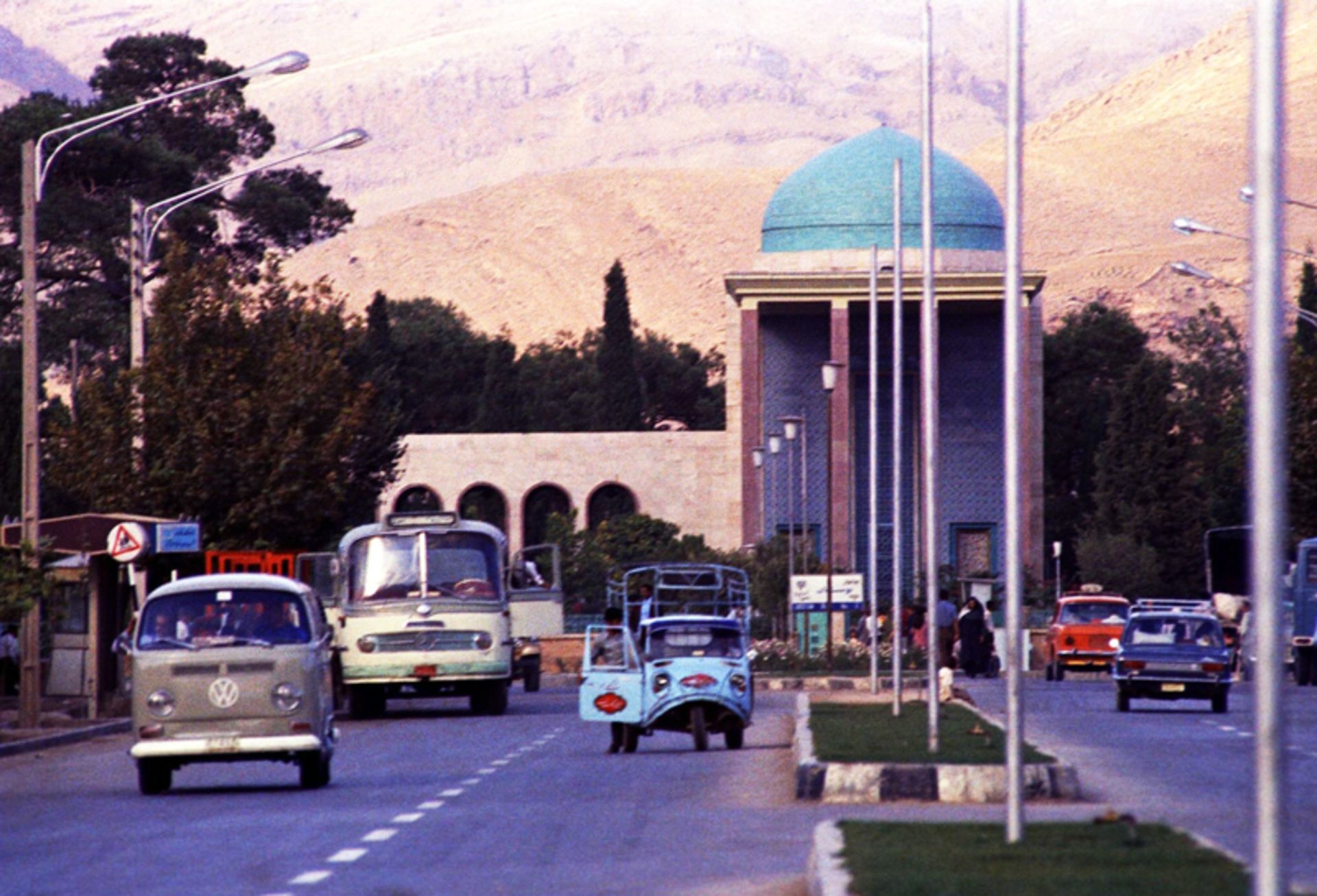 عکس تاریخی ارامگاه سعدی