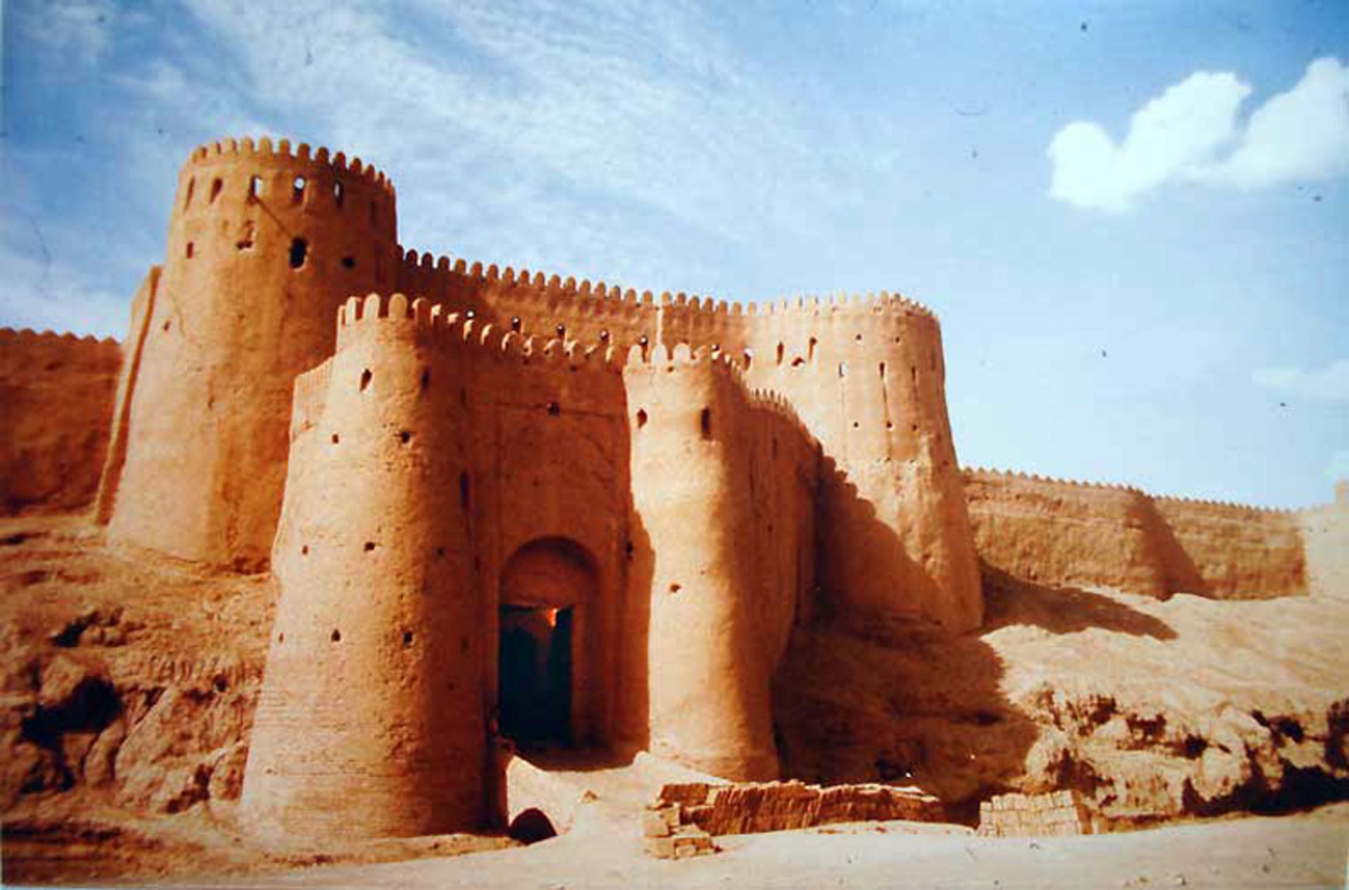 ارگ بم در دهه ۵۰ شمسی