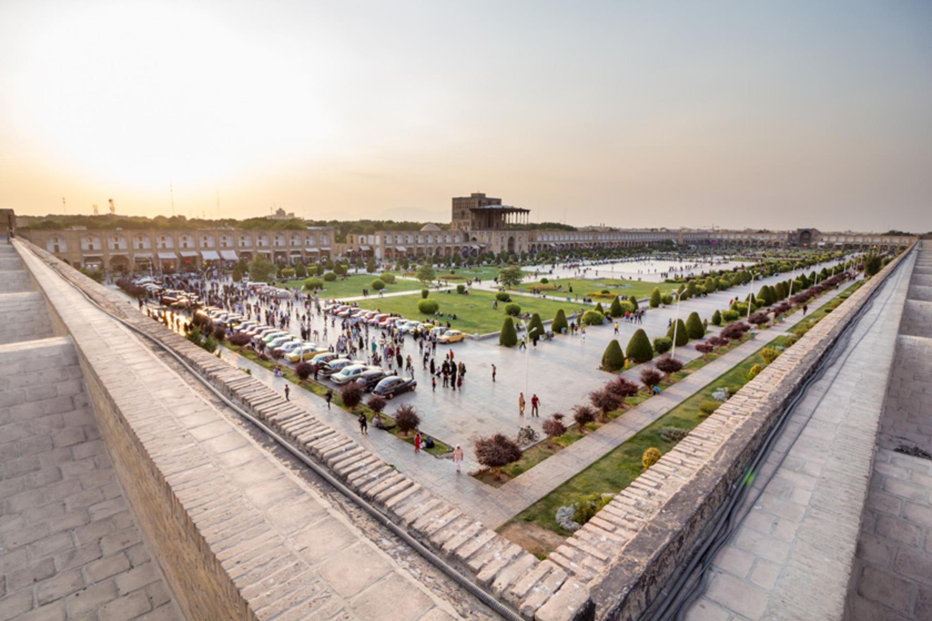 تصویر کلی میدان نقش جهان. عکاس: محسن هیئتیان