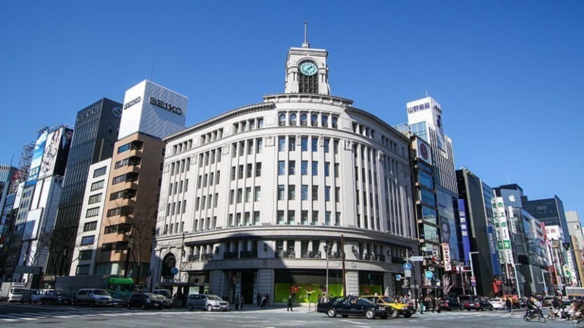 خیابان گینزا در توکیو؛ منبع عکس: سایت japan-guide.com. عکاس: نامشخص