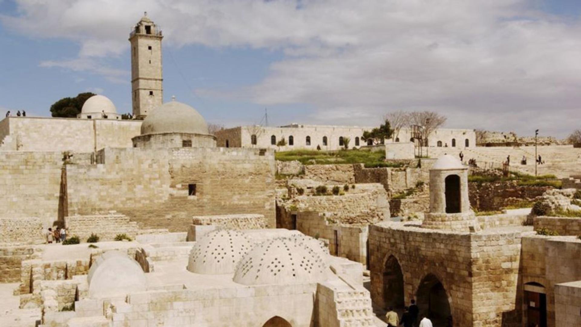 ساختمان ها و ارگ قدیم حلب سوریه؛ منبع عکس: livescience، عکاس: Dea C. Sappa De Agostini