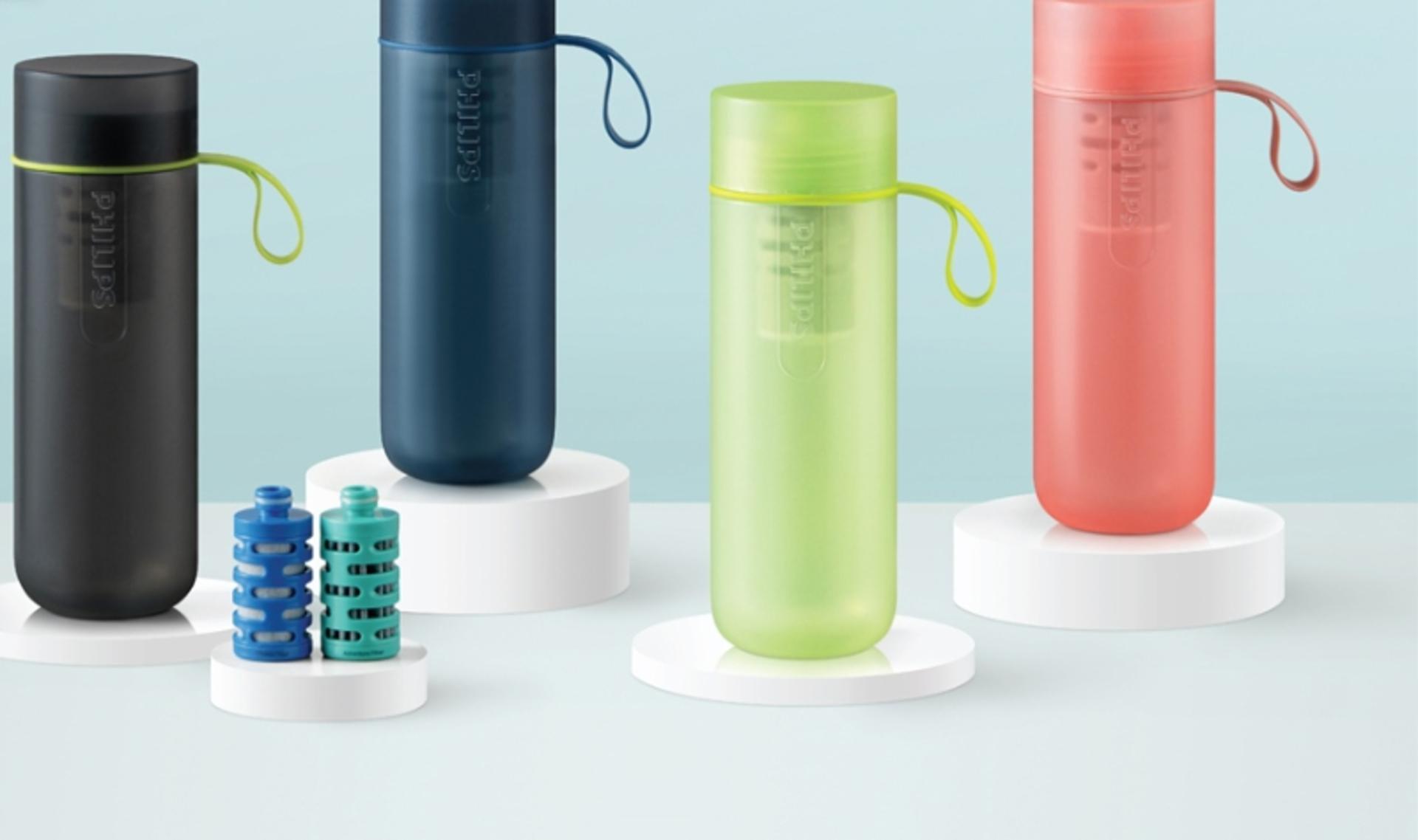 بطری تصفیه کننده آب آلوده. منبع: وب سایت xiaomi360.ir؛ عکاس: نامشخص