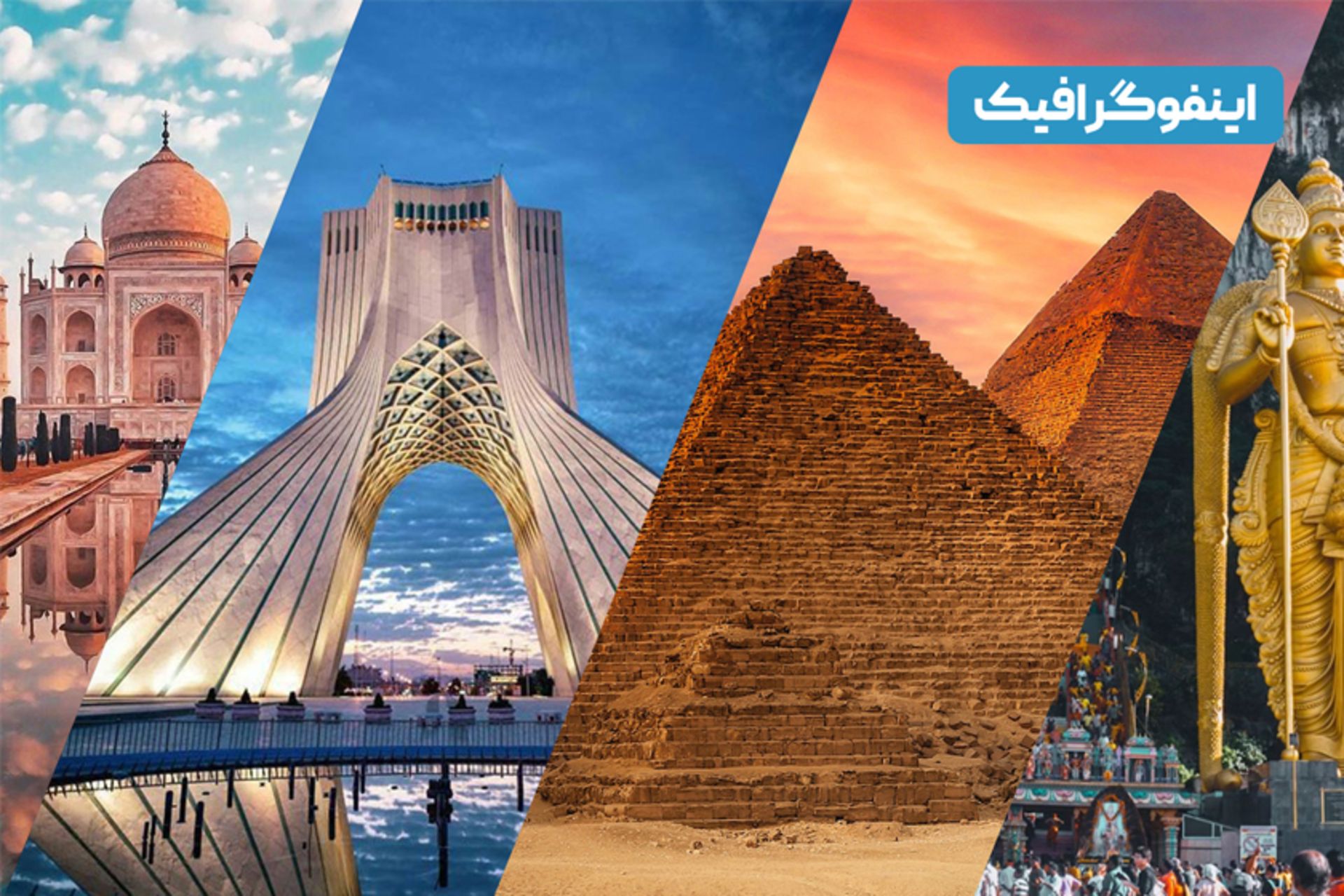 اینفوگرافیک کشورهایی با بیشترین تعطیلات