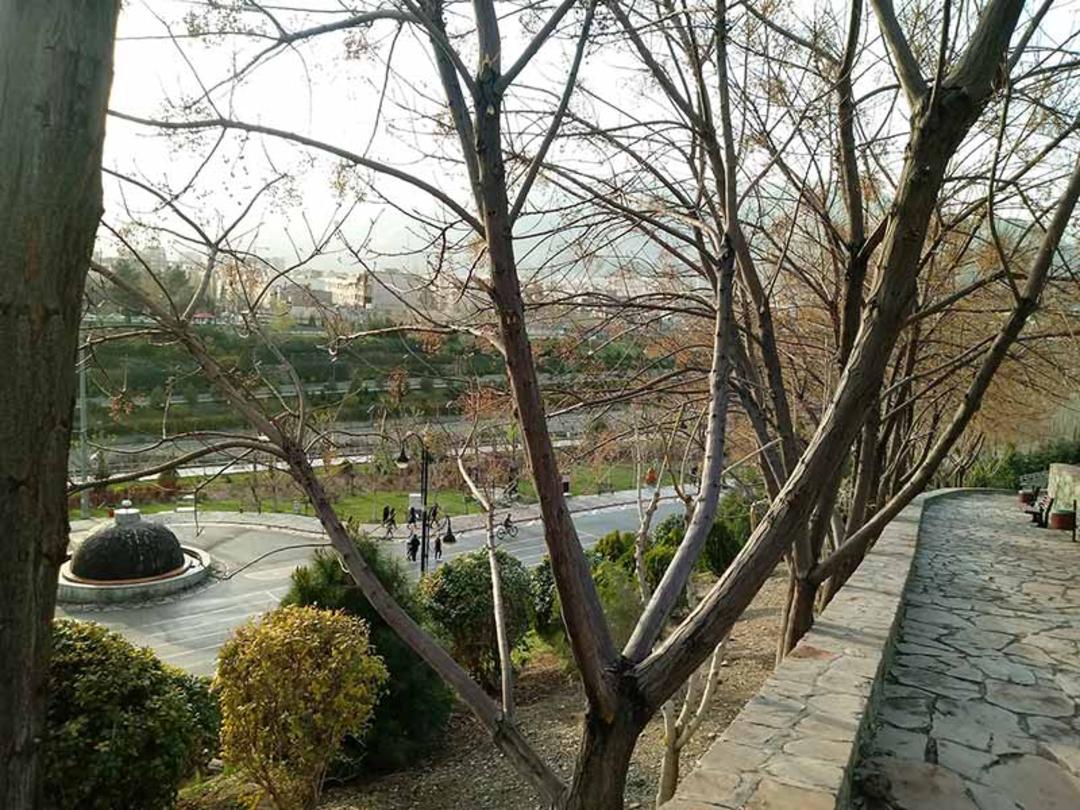 منظره ای از بوستان جوانمردان تهران؛ منبع عکس: گوگل مپ؛ عکاس: سید امیر طایفی